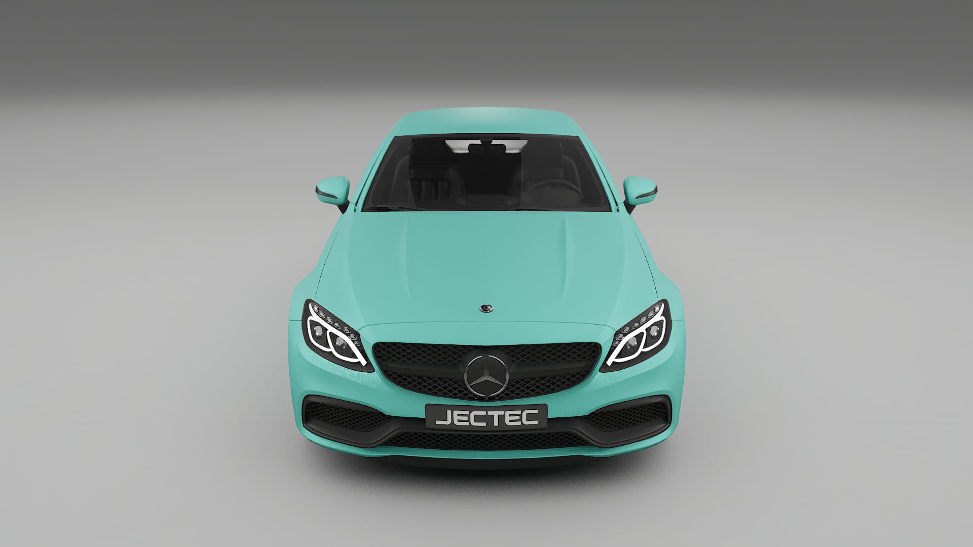 Mercedes C63 AMG W205 Coupe TPU Lackskyddsfilm | FROST Färgskiftande PPF – Komplett Förskuret Kit