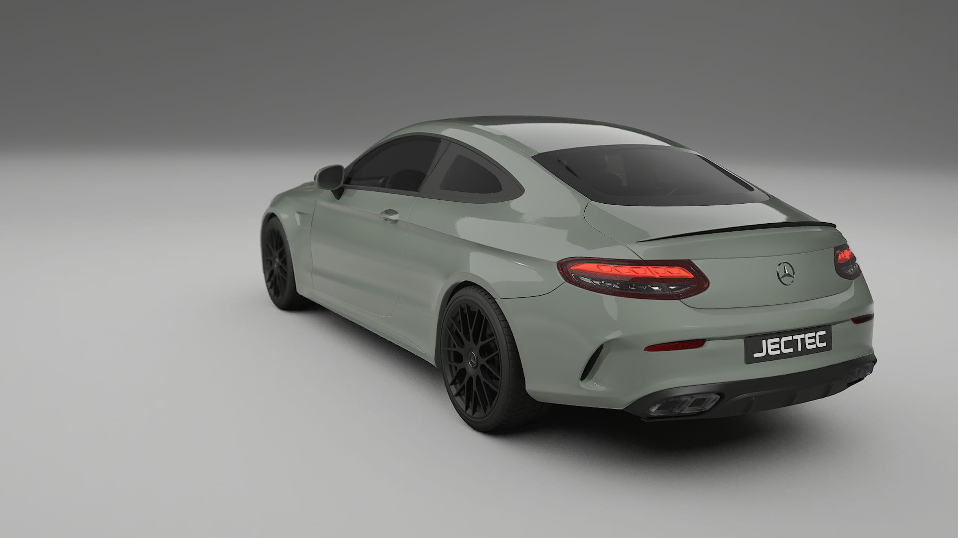 Mercedes C63 AMG W205 Coupe TPU Lackskyddsfilm | SLATE Färgskiftande PPF – Komplett Förskuret Kit
