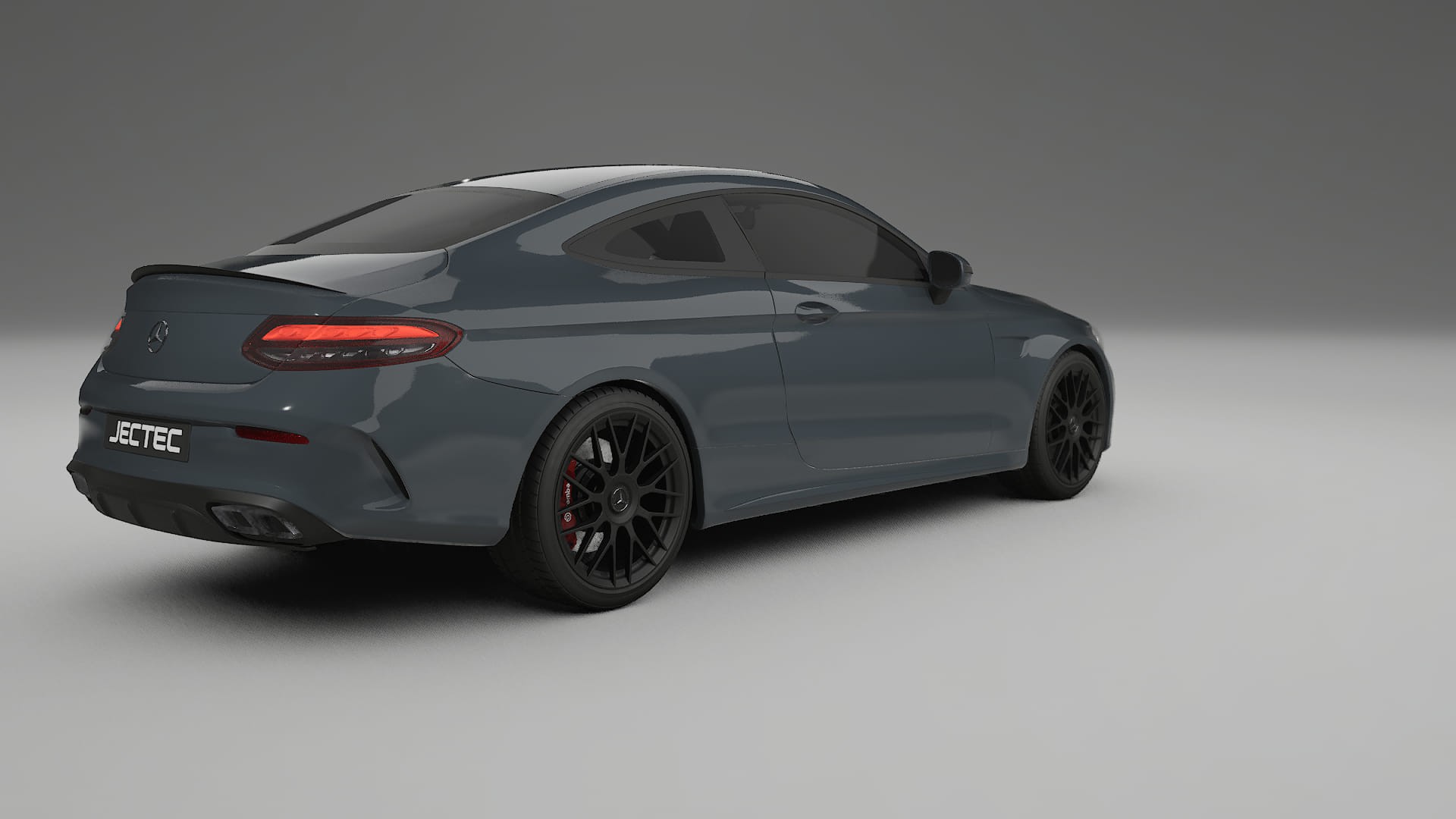 Mercedes C63 AMG W205 Coupe TPU Lackskyddsfilm | GRANITE Färgskiftande PPF – Komplett Förskuret Kit