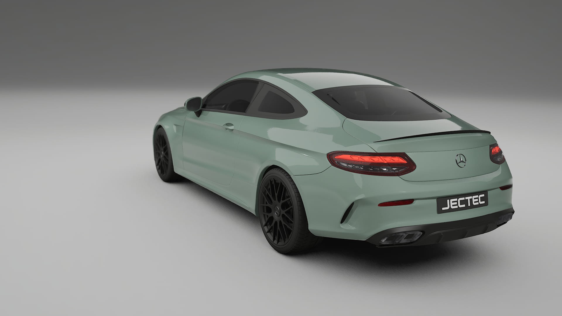 Mercedes C63 AMG W205 Coupe TPU Lackskyddsfilm | CINDER Färgskiftande PPF – Komplett Förskuret Kit