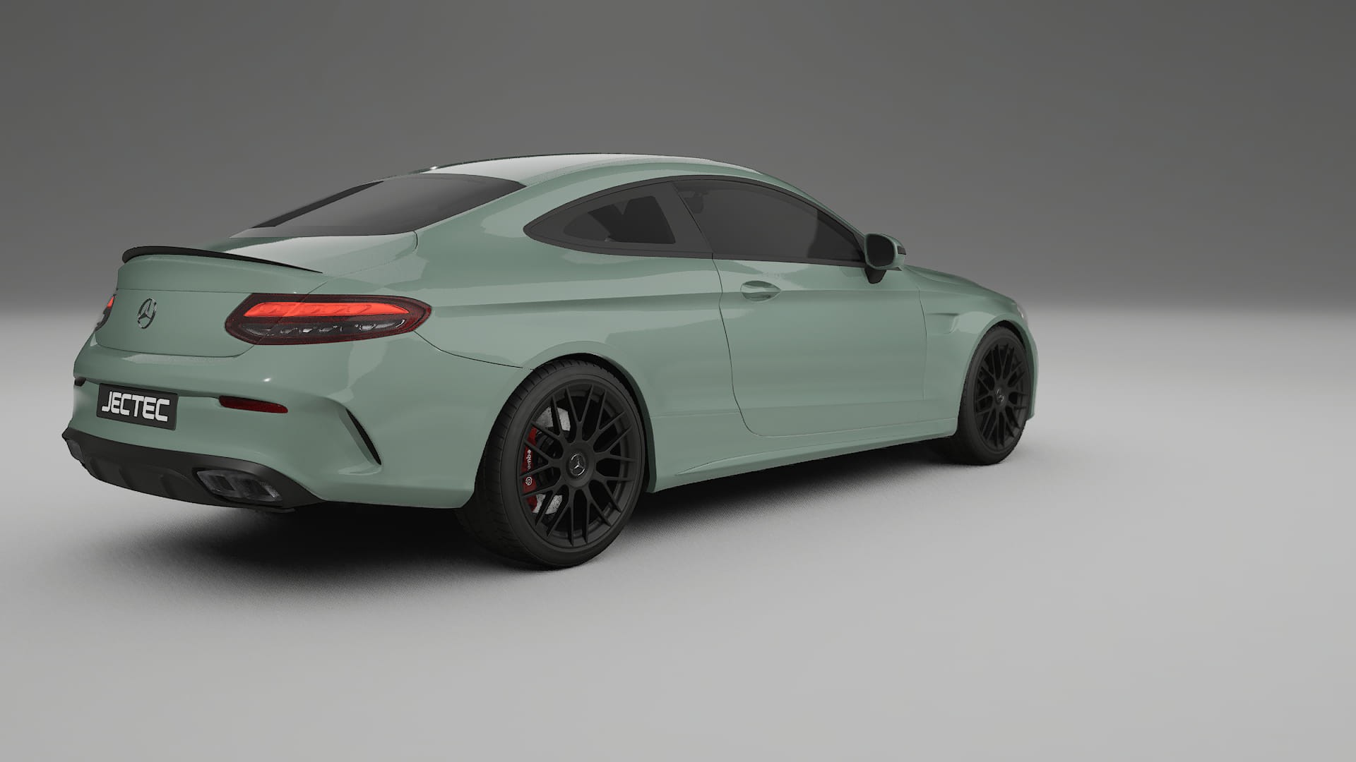 Mercedes C63 AMG W205 Coupe TPU Lackskyddsfilm | CINDER Färgskiftande PPF – Komplett Förskuret Kit