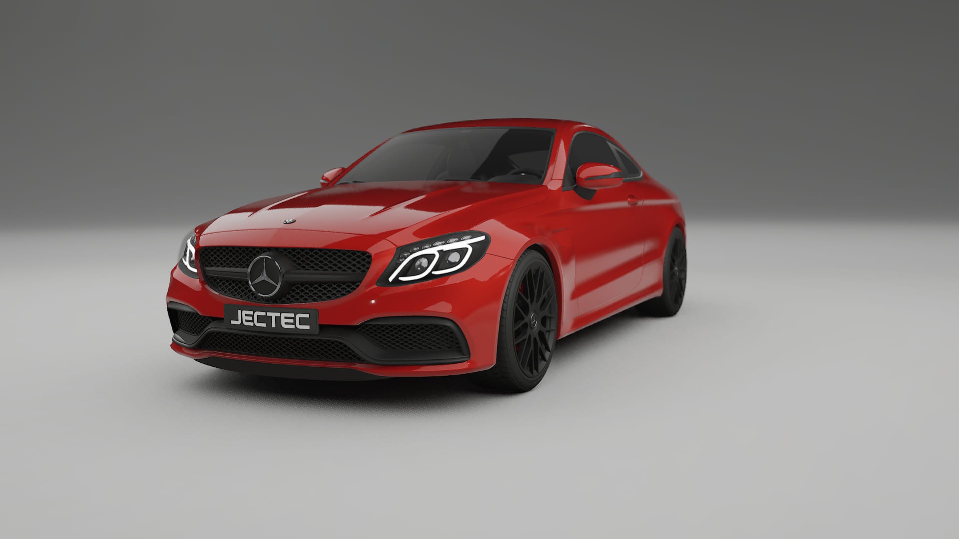 Mercedes C63 AMG W205 Coupe TPU Lackskyddsfilm | BLAZE Färgskiftande PPF – Komplett Förskuret Kit