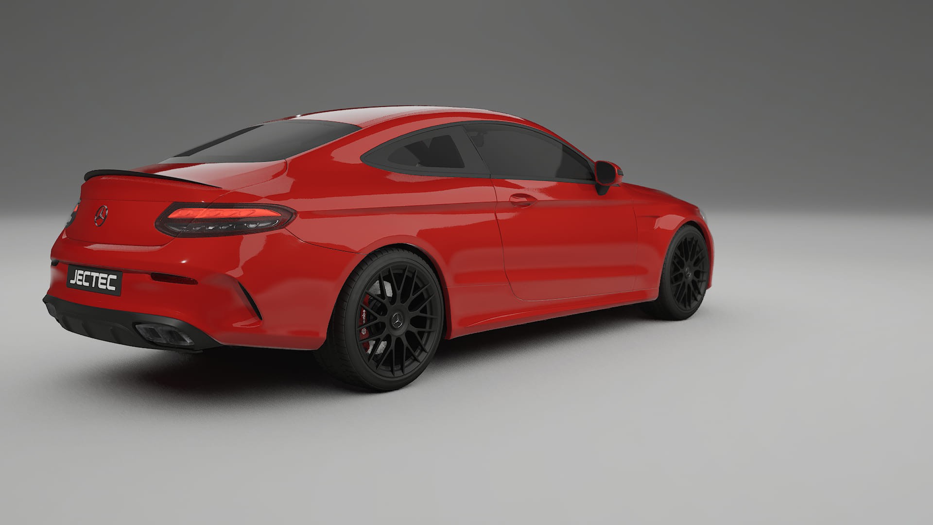 Mercedes C63 AMG W205 Coupe TPU Lackskyddsfilm | BLAZE Färgskiftande PPF – Komplett Förskuret Kit