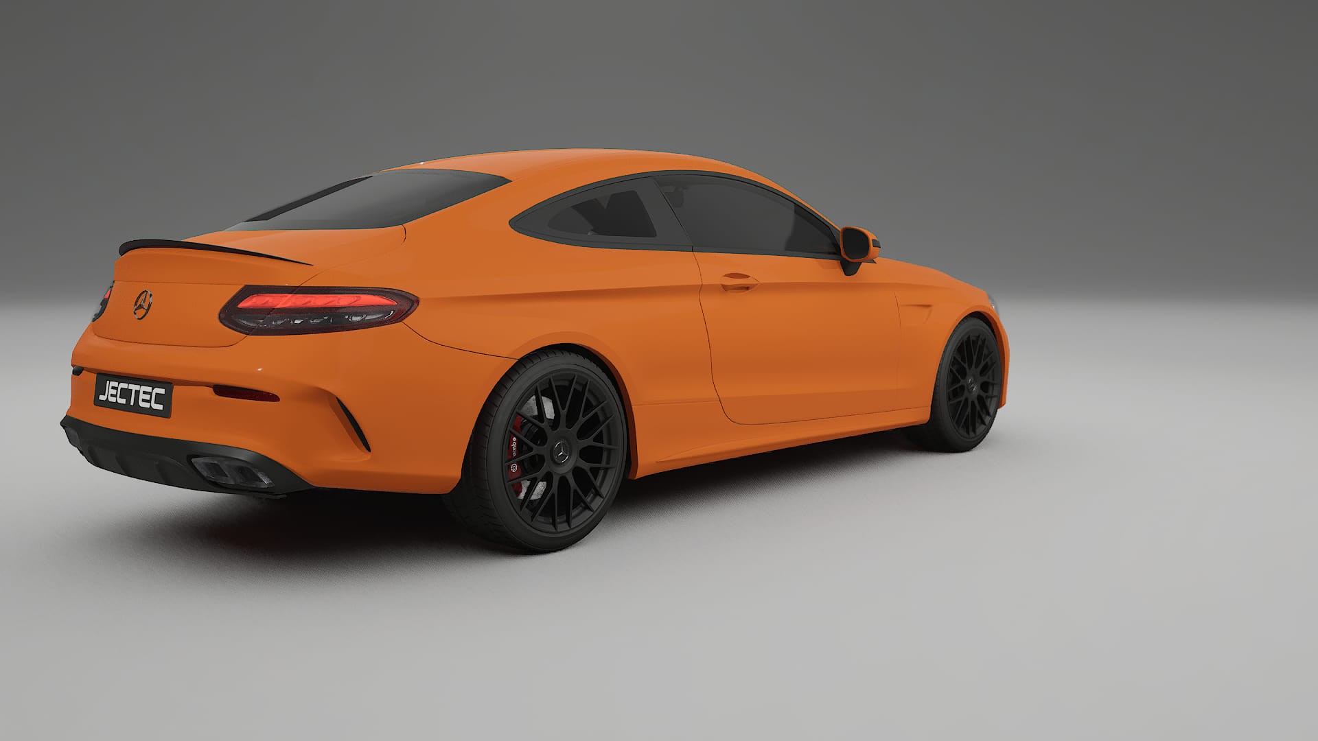 Mercedes C63 AMG W205 Coupe TPU Lackskyddsfilm | ROCKET Färgskiftande PPF – Komplett Förskuret Kit