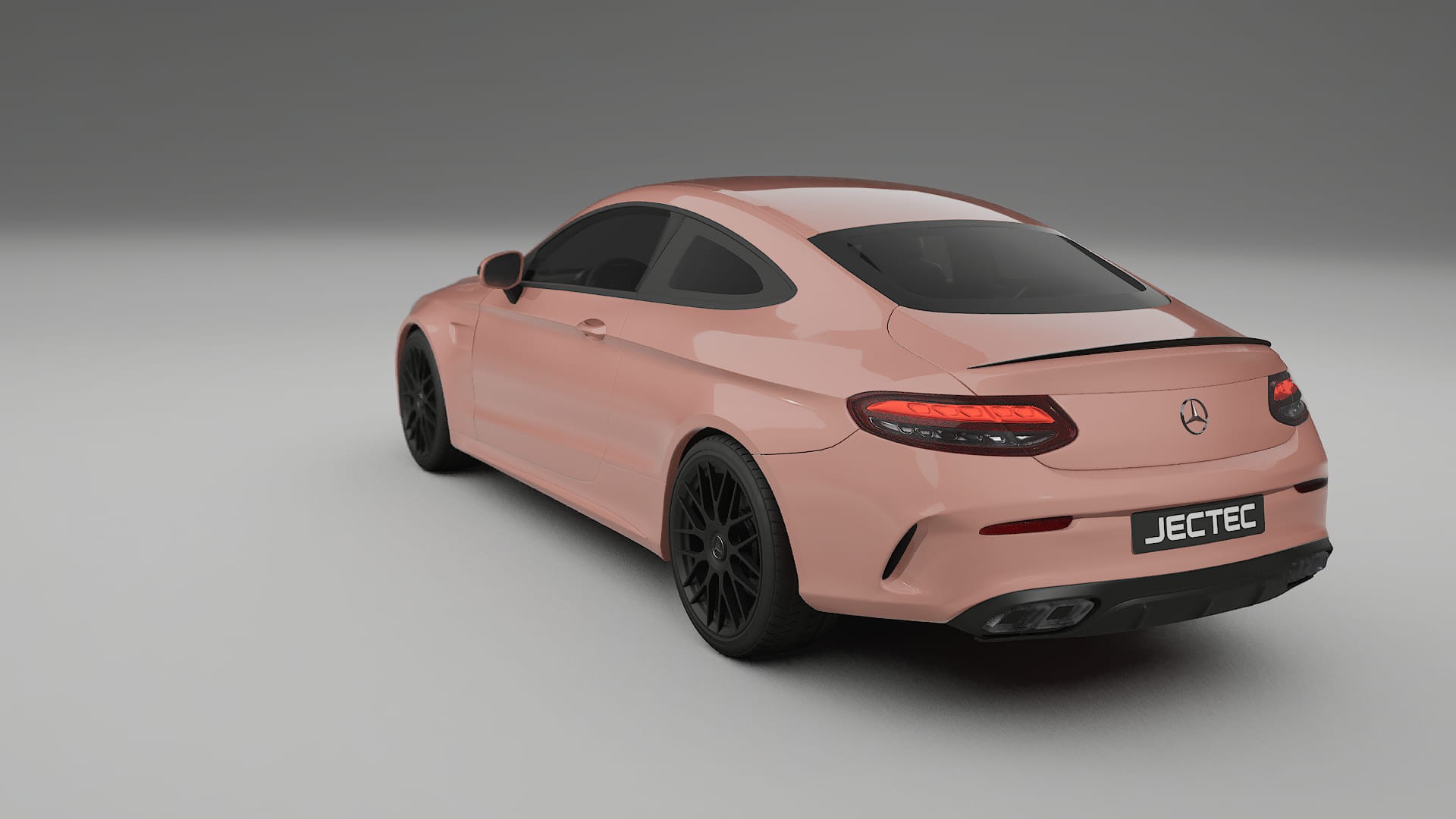 Mercedes C63 AMG W205 Coupe TPU Lackskyddsfilm | BLUSH Färgskiftande PPF – Komplett Förskuret Kit
