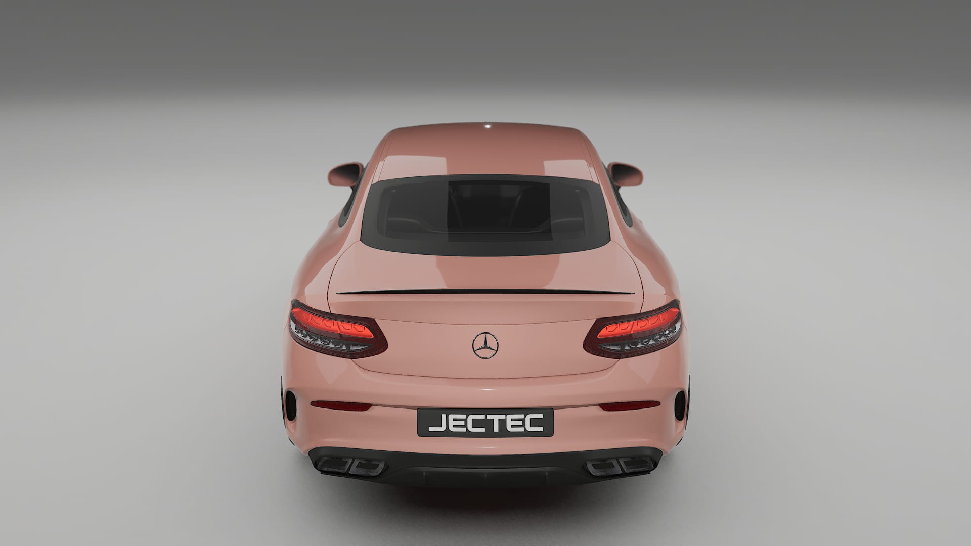 Mercedes C63 AMG W205 Coupe TPU Lackskyddsfilm | BLUSH Färgskiftande PPF – Komplett Förskuret Kit