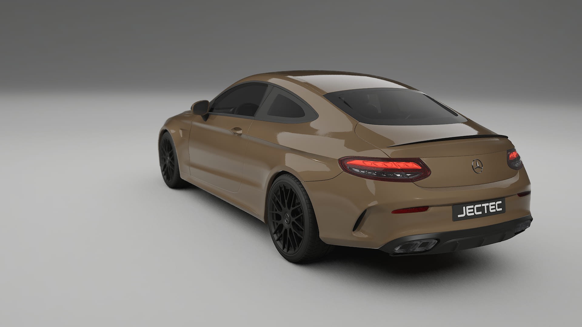 Mercedes C63 AMG W205 Coupe TPU Lackskyddsfilm | SAHARA Färgskiftande PPF – Komplett Förskuret Kit