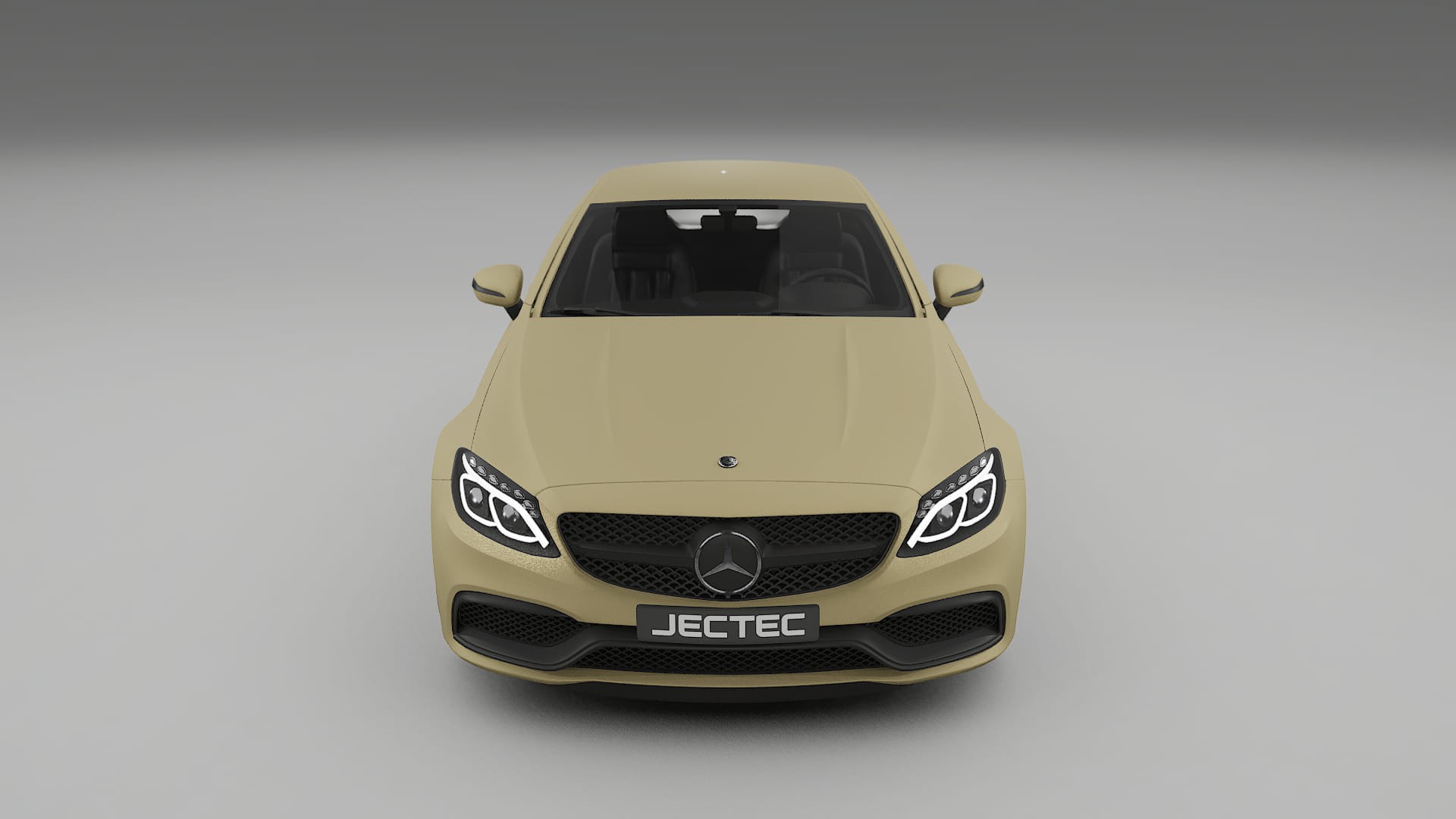 Mercedes C63 AMG W205 Coupe TPU Lackskyddsfilm | SAND Färgskiftande PPF – Komplett Förskuret Kit