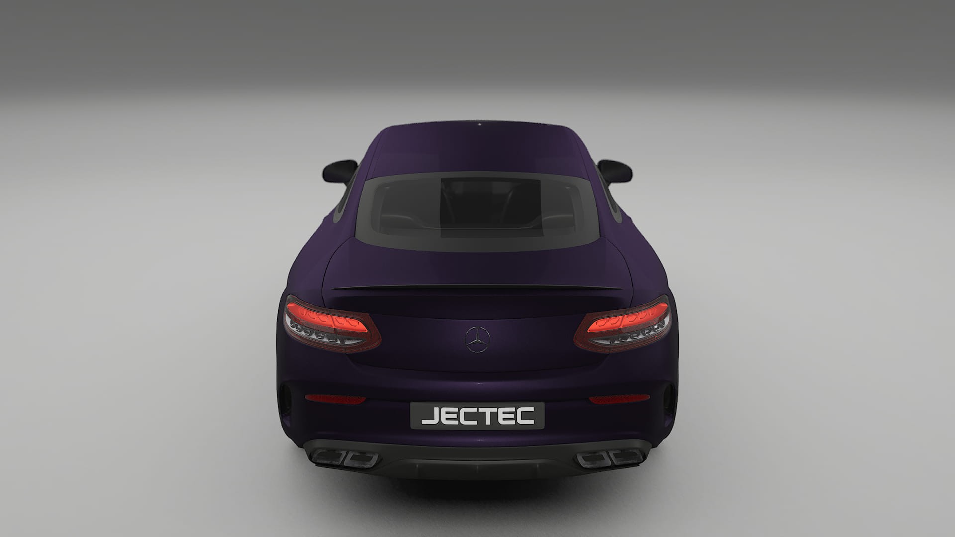 Mercedes C63 AMG W205 Coupe TPU Lackskyddsfilm | VIOLET Färgskiftande PPF – Komplett Förskuret Kit