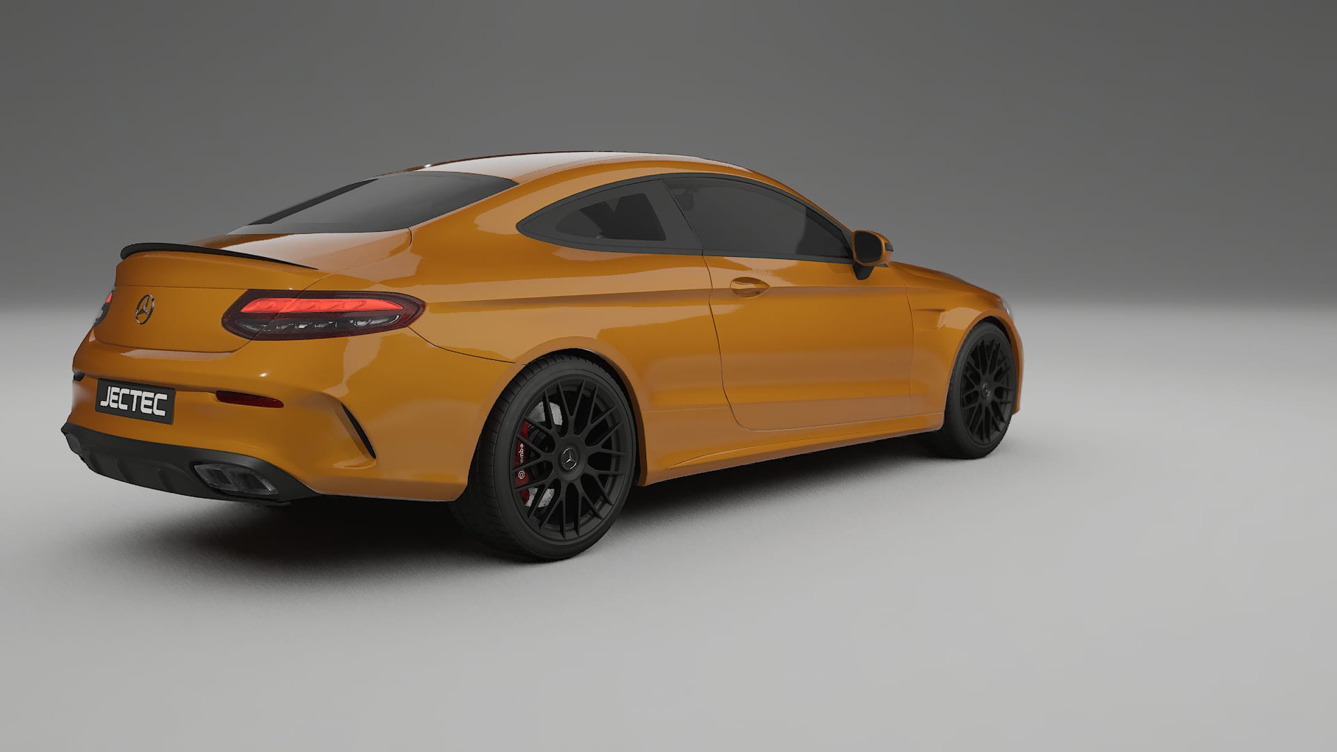 Mercedes C63 AMG W205 Coupe TPU Lackskyddsfilm | DAISY Färgskiftande PPF – Komplett Förskuret Kit