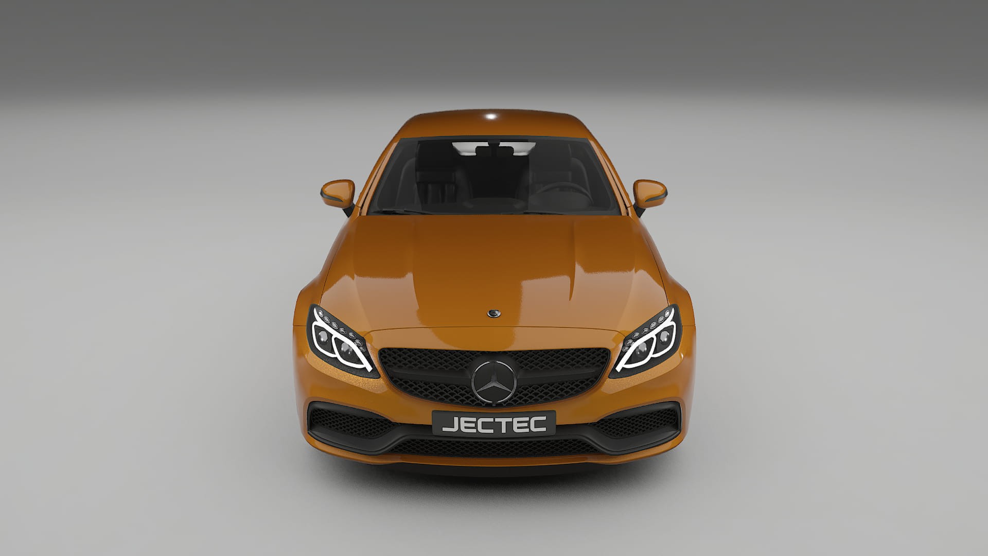 Mercedes C63 AMG W205 Coupe TPU Lackskyddsfilm | DAISY Färgskiftande PPF – Komplett Förskuret Kit