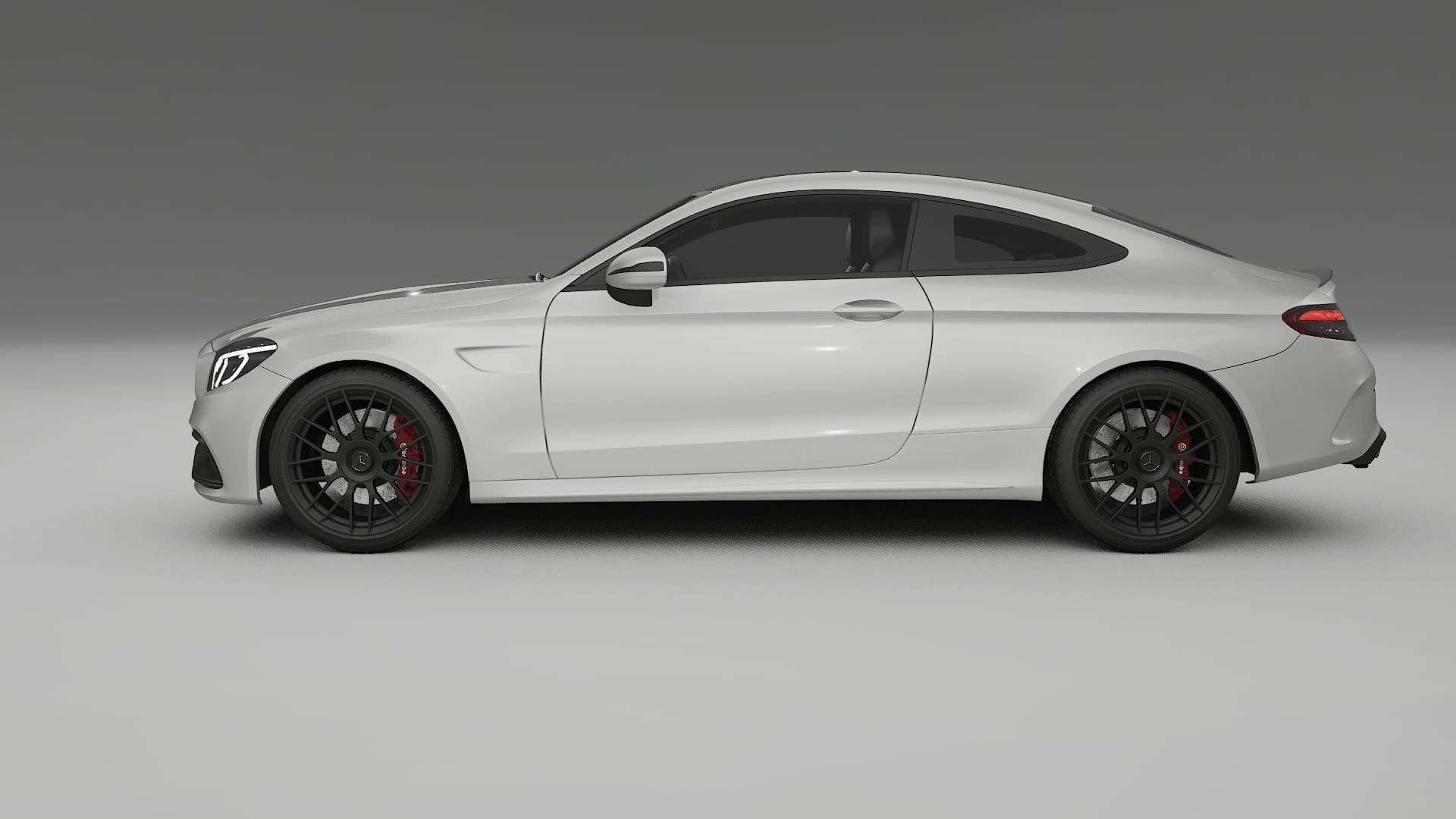 Mercedes C63 AMG W205 Coupe TPU Lackskyddsfilm | PEARL Färgskiftande PPF – Komplett Förskuret Kit