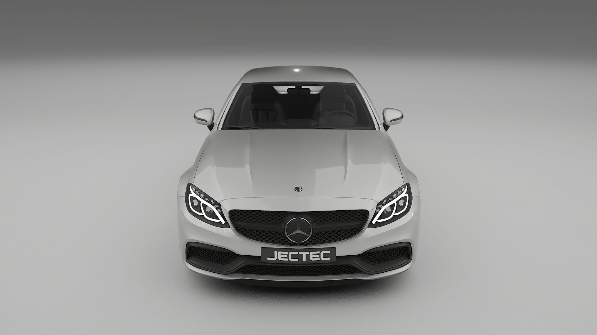 Mercedes C63 AMG W205 Coupe TPU Lackskyddsfilm | PEARL Färgskiftande PPF – Komplett Förskuret Kit