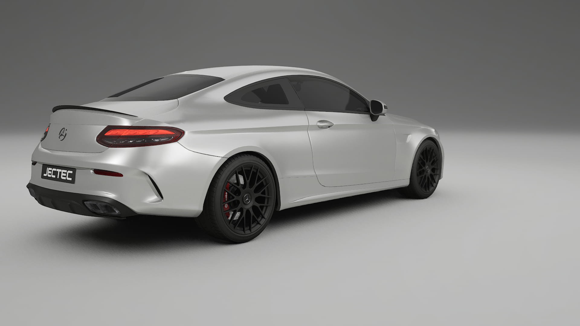 Mercedes C63 AMG W205 Coupe TPU Lackskyddsfilm | OPAL Färgskiftande PPF – Komplett Förskuret Kit