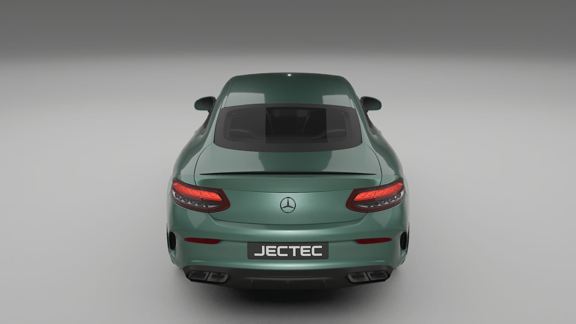 Mercedes C63 AMG W205 Coupe TPU Lackskyddsfilm | EVERGREEN Färgskiftande PPF – Komplett Förskuret Kit