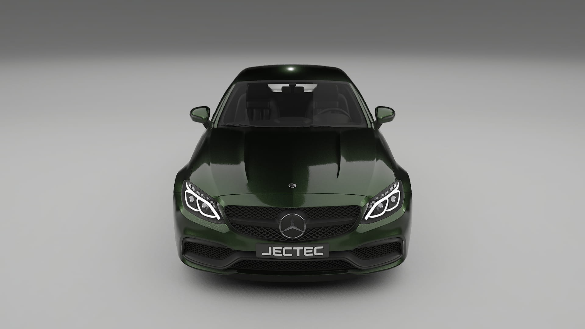 Mercedes C63 AMG W205 Coupe TPU Lackskyddsfilm | LAGOON Färgskiftande PPF – Komplett Förskuret Kit