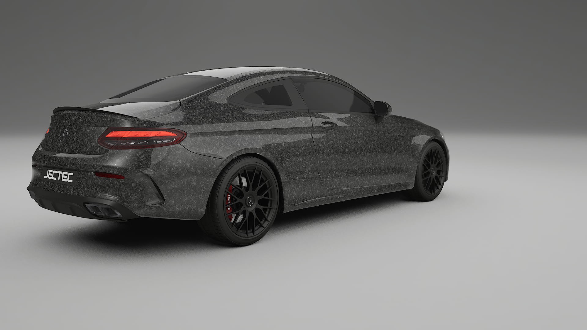 Mercedes C63 AMG W205 Coupe TPU Lackskyddsfilm | FORGED S Färgskiftande PPF – Komplett Förskuret Kit