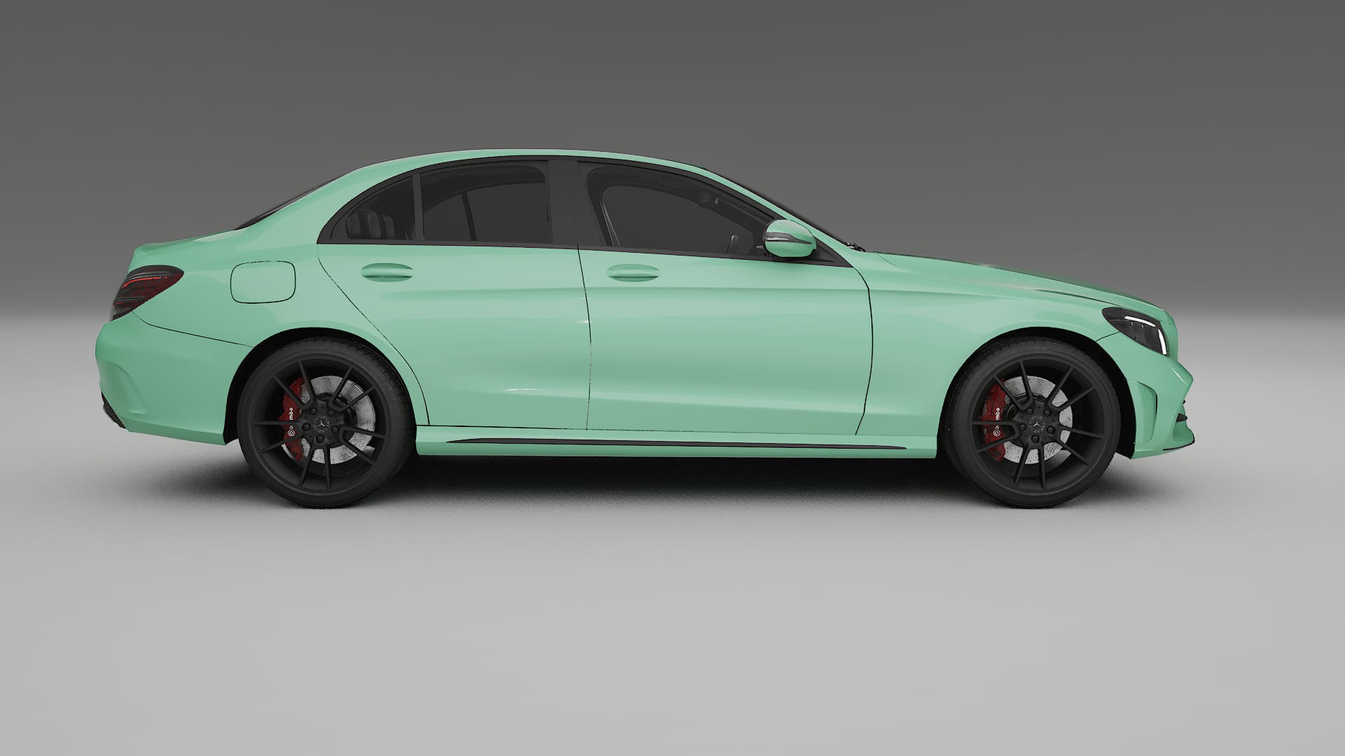 Mercedes C Class W205 AMG sedan TPU Lackskyddsfilm | DUSTY Färgskiftande PPF – Komplett Förskuret Kit