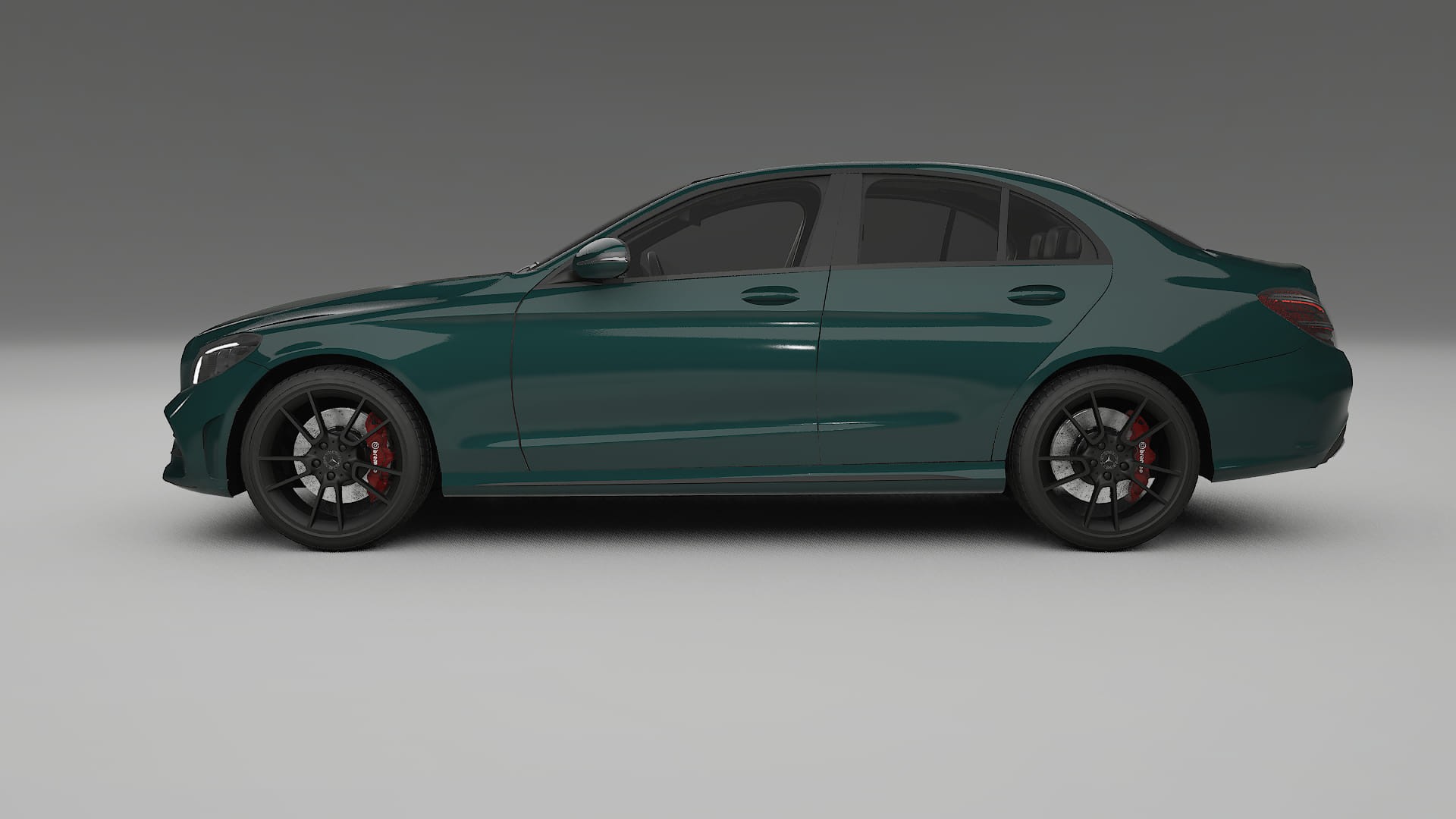 Mercedes C Class W205 AMG sedan TPU Lackskyddsfilm | INFERNO Färgskiftande PPF – Komplett Förskuret Kit