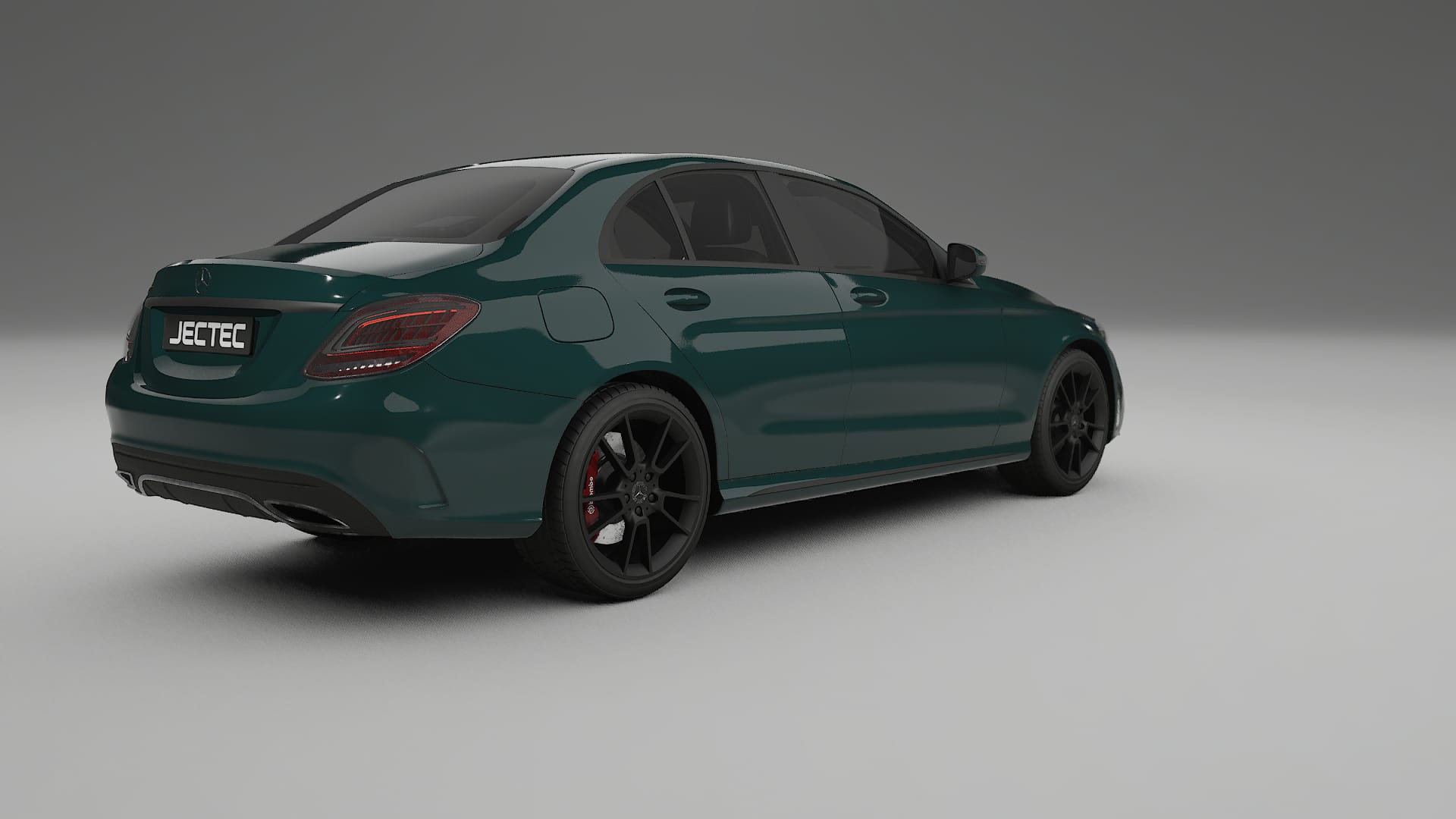 Mercedes C Class W205 AMG sedan TPU Lackskyddsfilm | INFERNO Färgskiftande PPF – Komplett Förskuret Kit