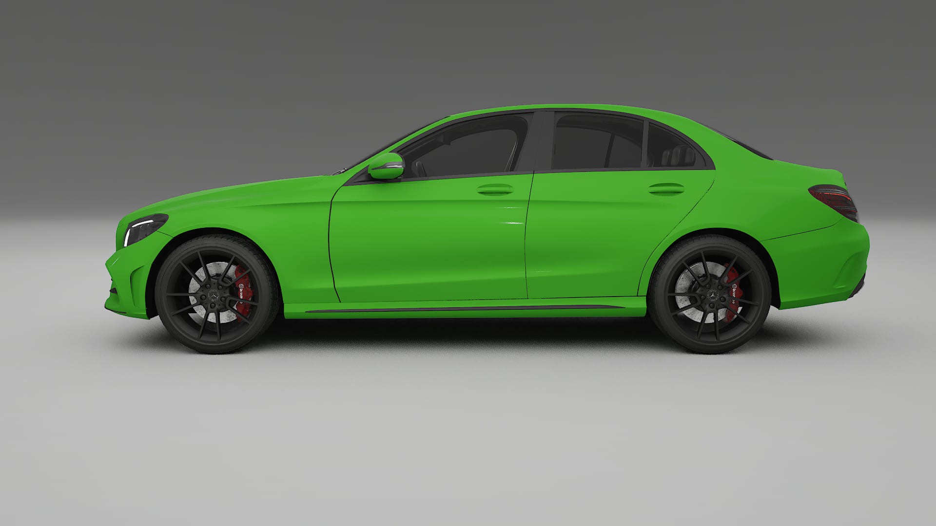 Mercedes C Class W205 AMG sedan TPU Lackskyddsfilm | VENOM Färgskiftande PPF – Komplett Förskuret Kit