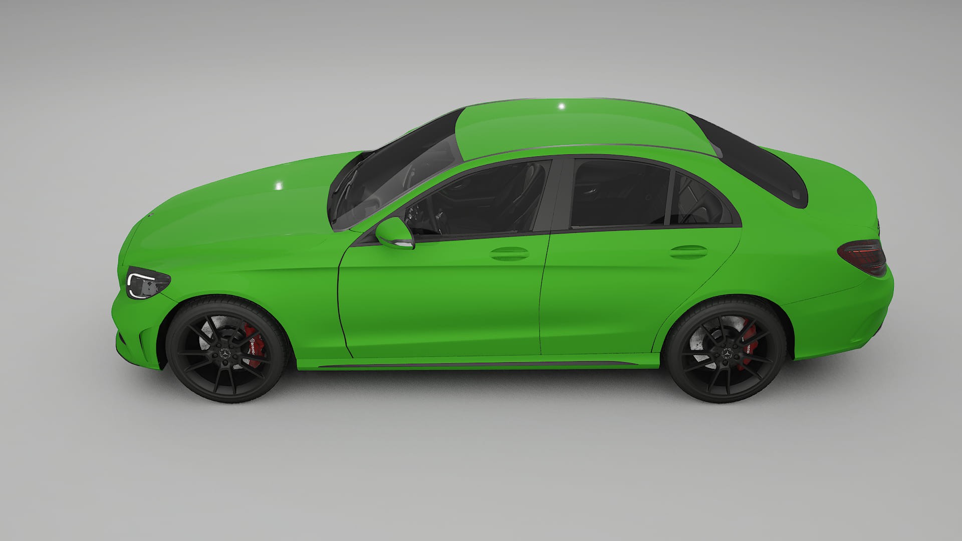 Mercedes C Class W205 AMG sedan TPU Lackskyddsfilm | VENOM Färgskiftande PPF – Komplett Förskuret Kit