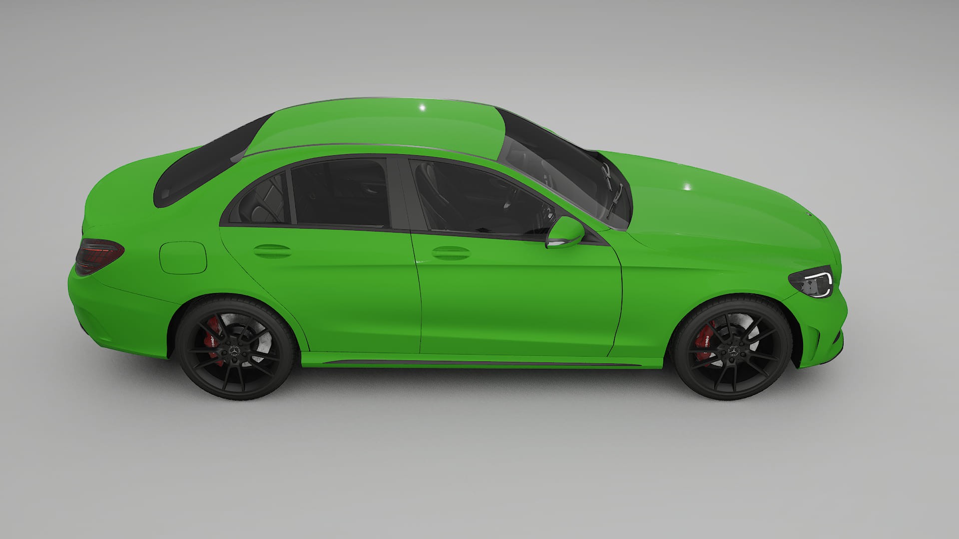 Mercedes C Class W205 AMG sedan TPU Lackskyddsfilm | VENOM Färgskiftande PPF – Komplett Förskuret Kit