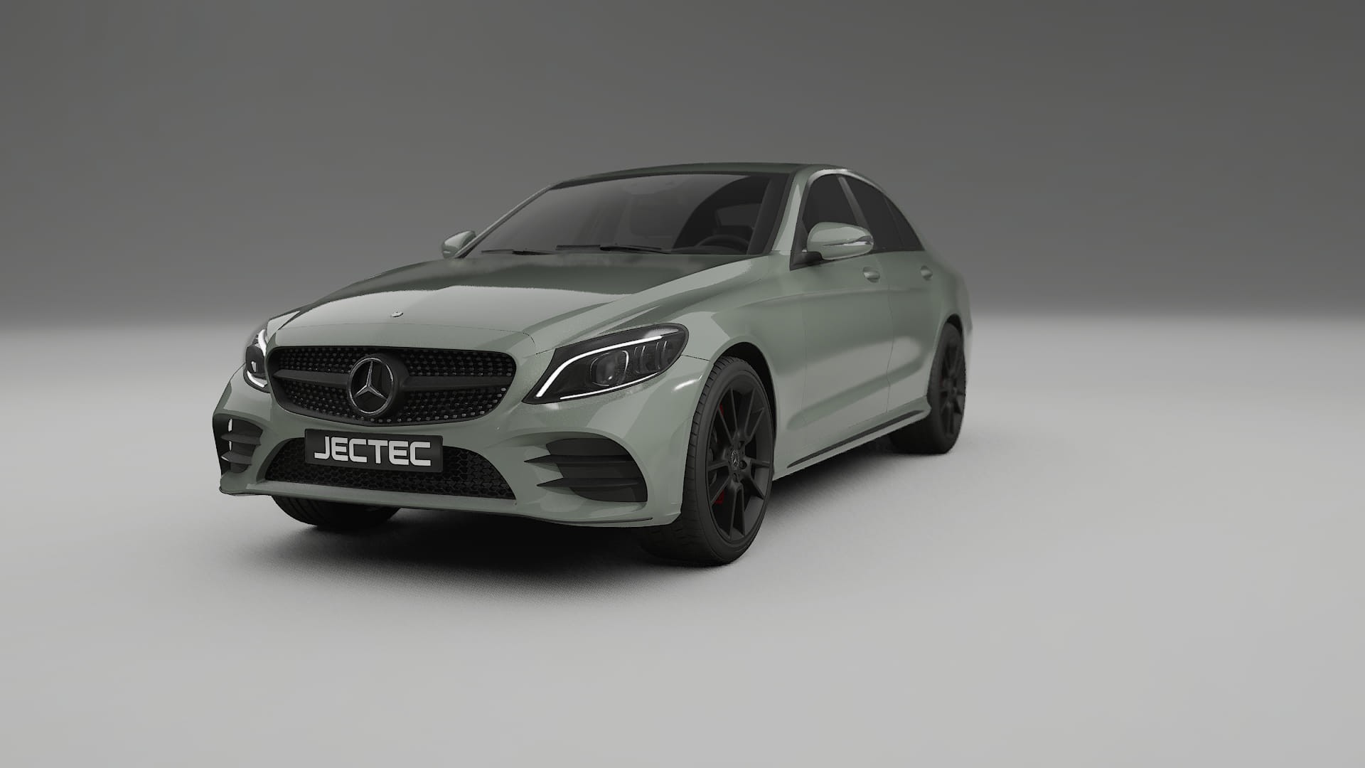 Mercedes C Class W205 AMG sedan TPU Lackskyddsfilm | SLATE Färgskiftande PPF – Komplett Förskuret Kit