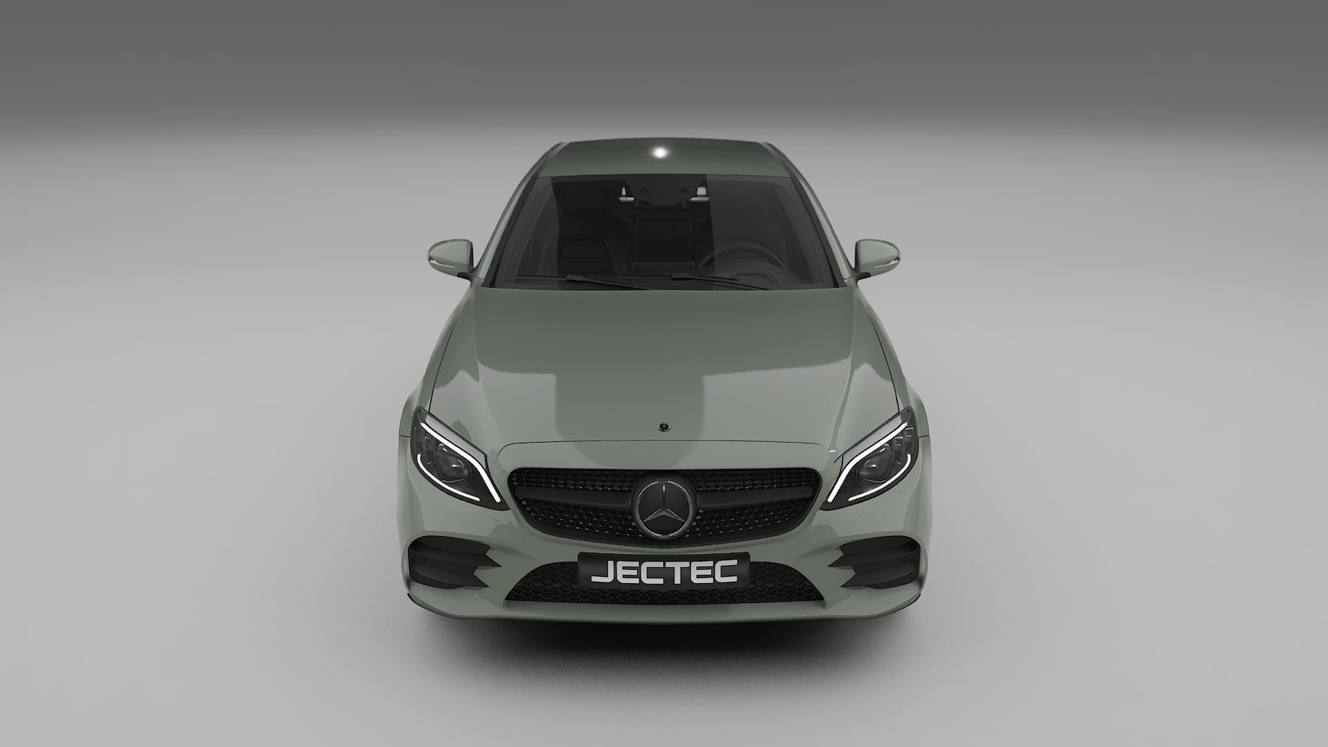 Mercedes C Class W205 AMG sedan TPU Lackskyddsfilm | SLATE Färgskiftande PPF – Komplett Förskuret Kit