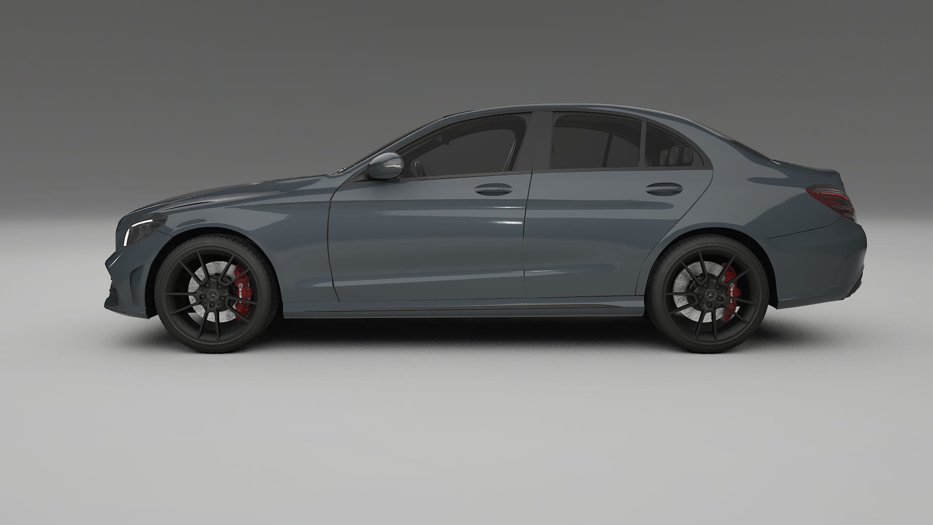 Mercedes C Class W205 AMG sedan TPU Lackskyddsfilm | GRANITE Färgskiftande PPF – Komplett Förskuret Kit