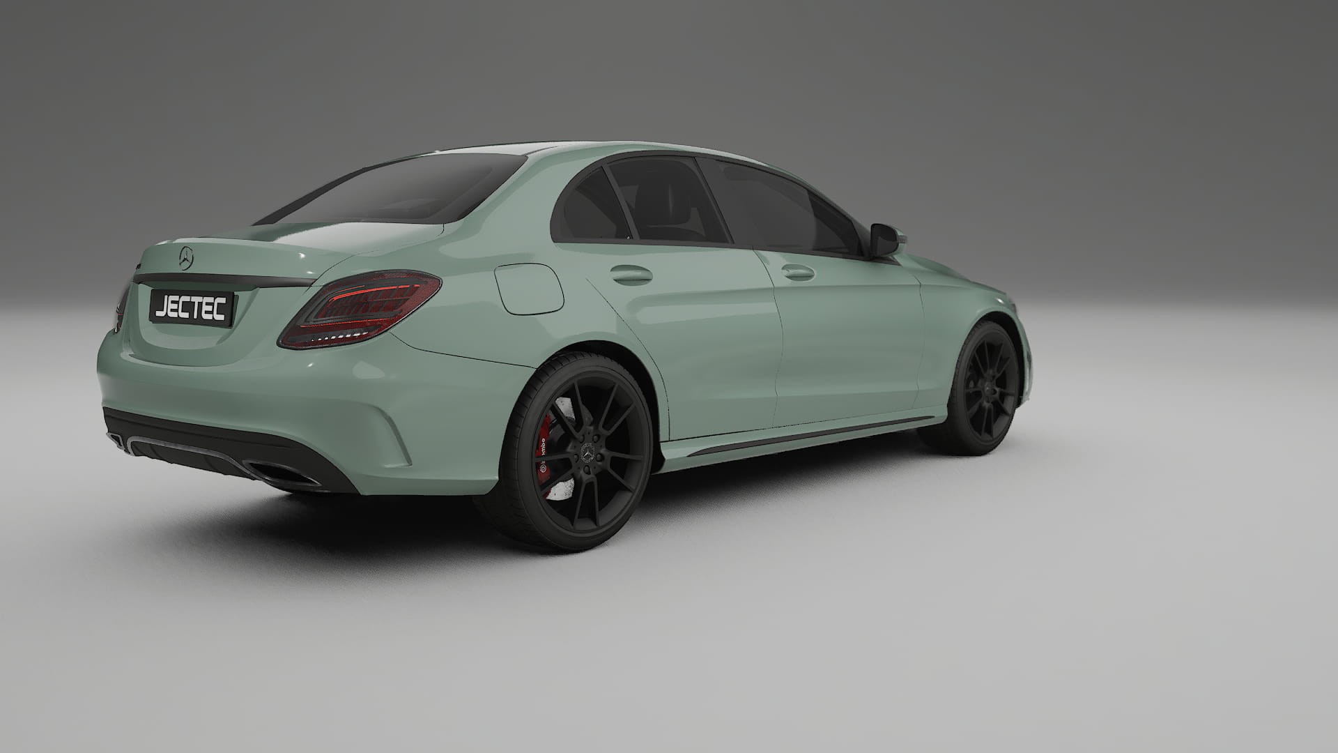 Mercedes C Class W205 AMG sedan TPU Lackskyddsfilm | CINDER Färgskiftande PPF – Komplett Förskuret Kit