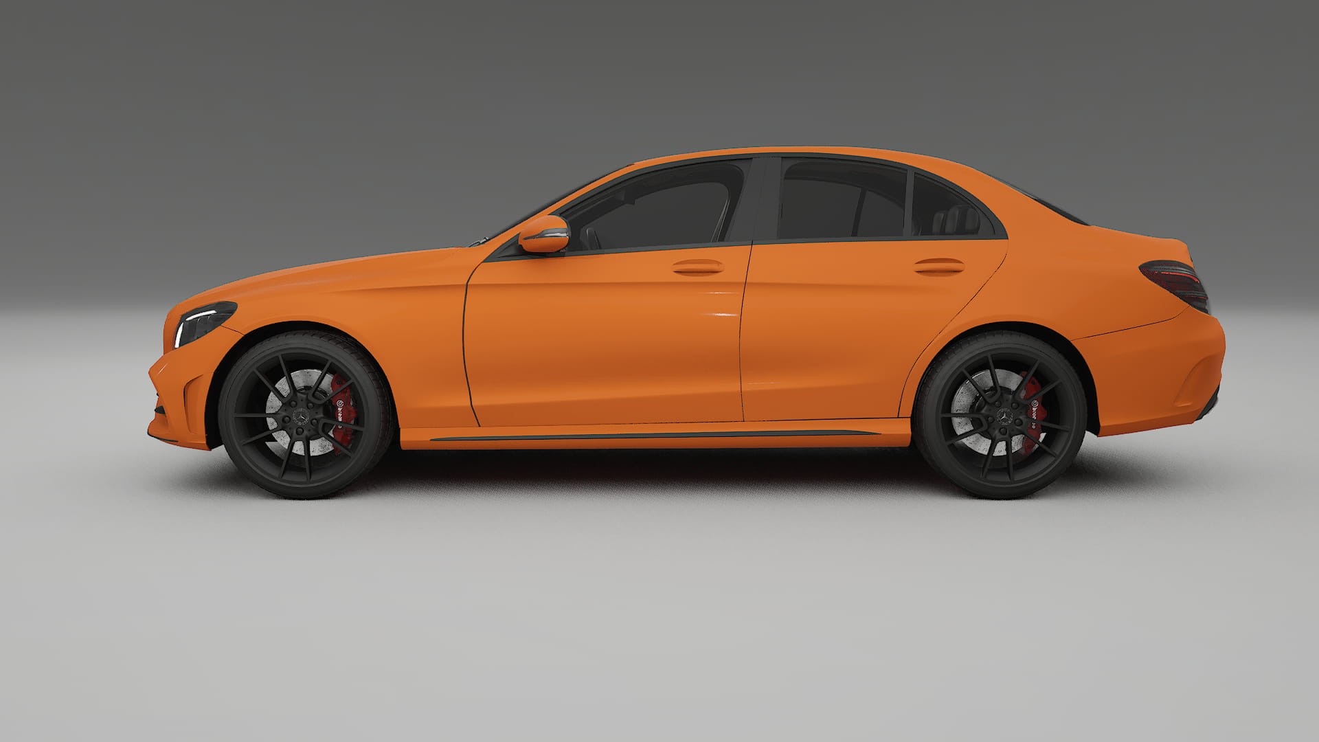 Mercedes C Class W205 AMG sedan TPU Lackskyddsfilm | ROCKET Färgskiftande PPF – Komplett Förskuret Kit