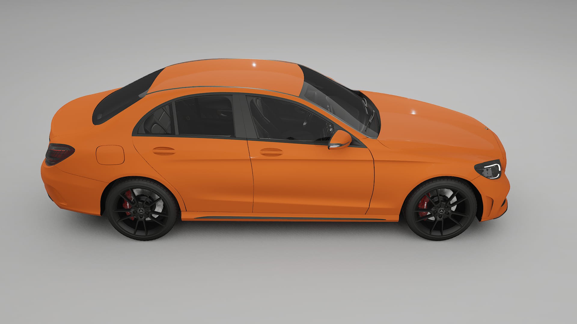 Mercedes C Class W205 AMG sedan TPU Lackskyddsfilm | ROCKET Färgskiftande PPF – Komplett Förskuret Kit