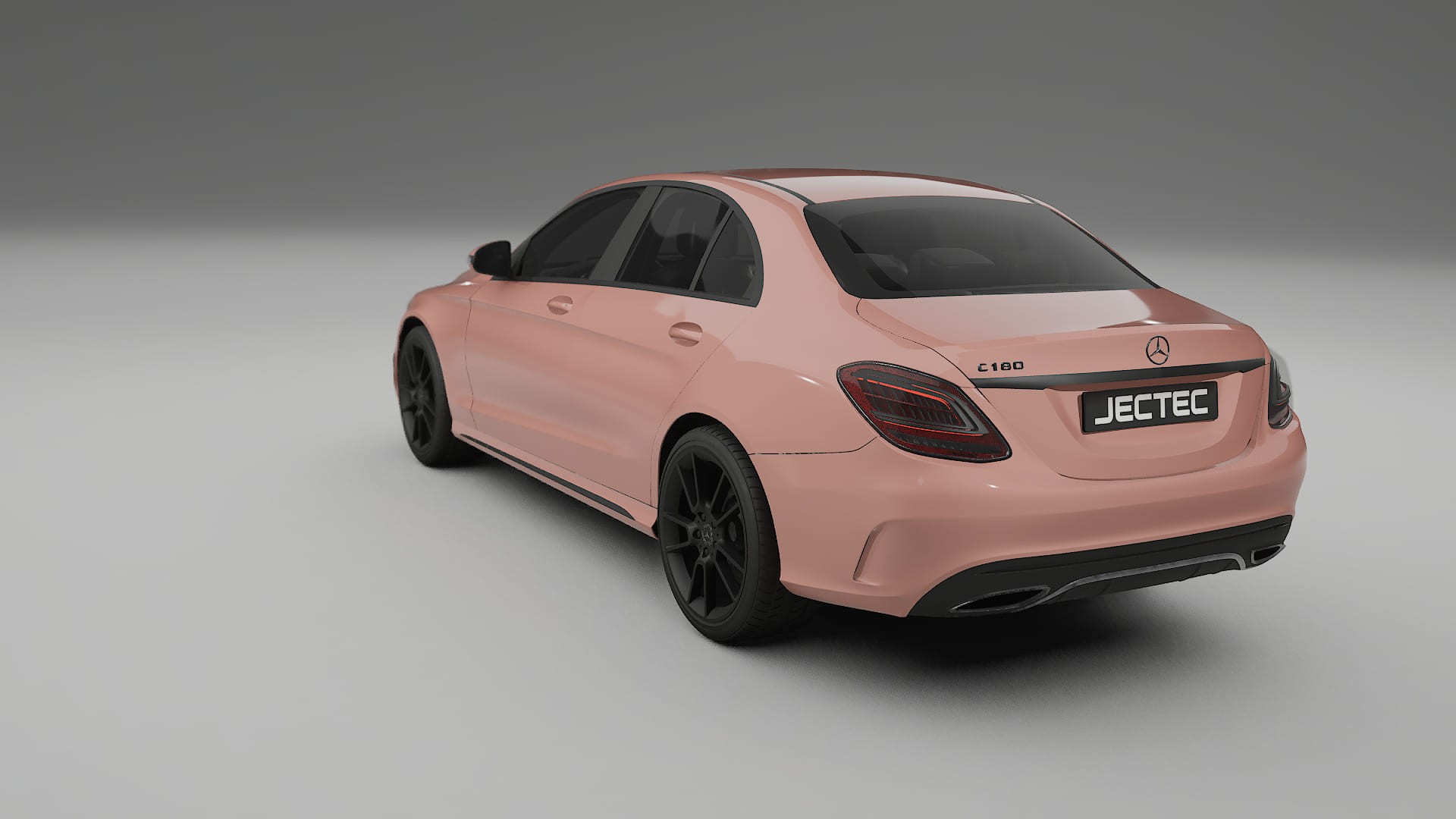 Mercedes C Class W205 AMG sedan TPU Lackskyddsfilm | BLUSH Färgskiftande PPF – Komplett Förskuret Kit