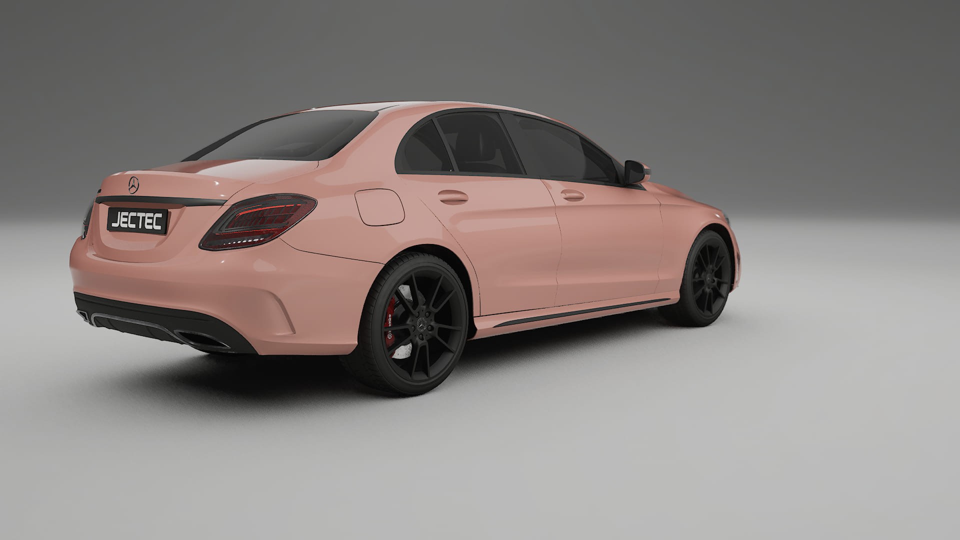 Mercedes C Class W205 AMG sedan TPU Lackskyddsfilm | BLUSH Färgskiftande PPF – Komplett Förskuret Kit