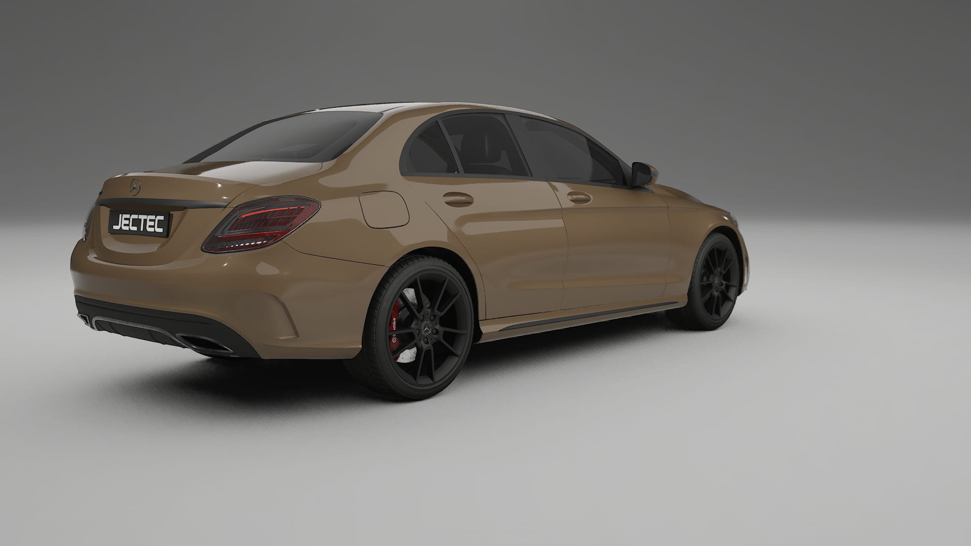 Mercedes C Class W205 AMG sedan TPU Lackskyddsfilm | SAHARA Färgskiftande PPF – Komplett Förskuret Kit