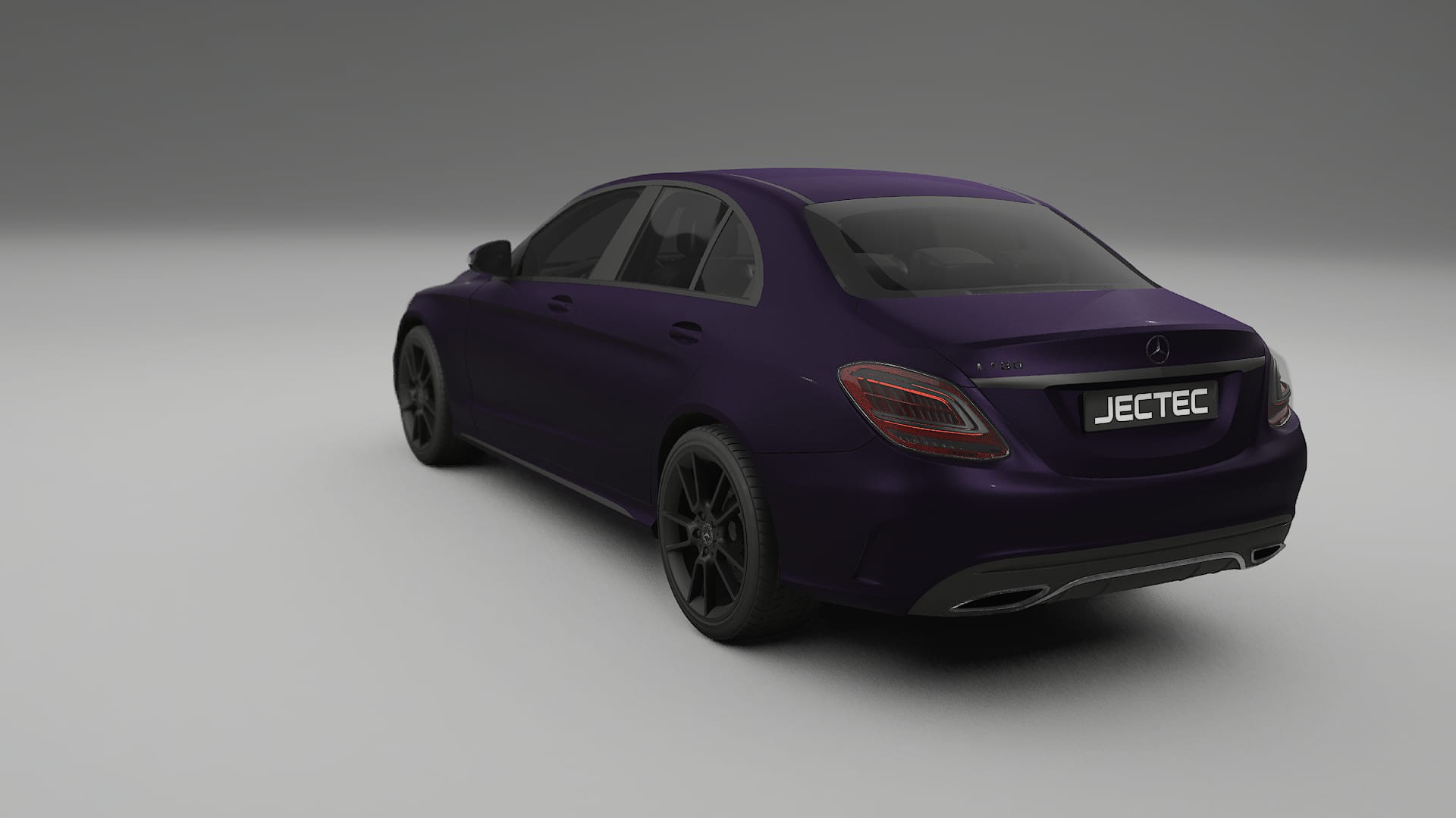 Mercedes C Class W205 AMG sedan TPU Lackskyddsfilm | VIOLET Färgskiftande PPF – Komplett Förskuret Kit