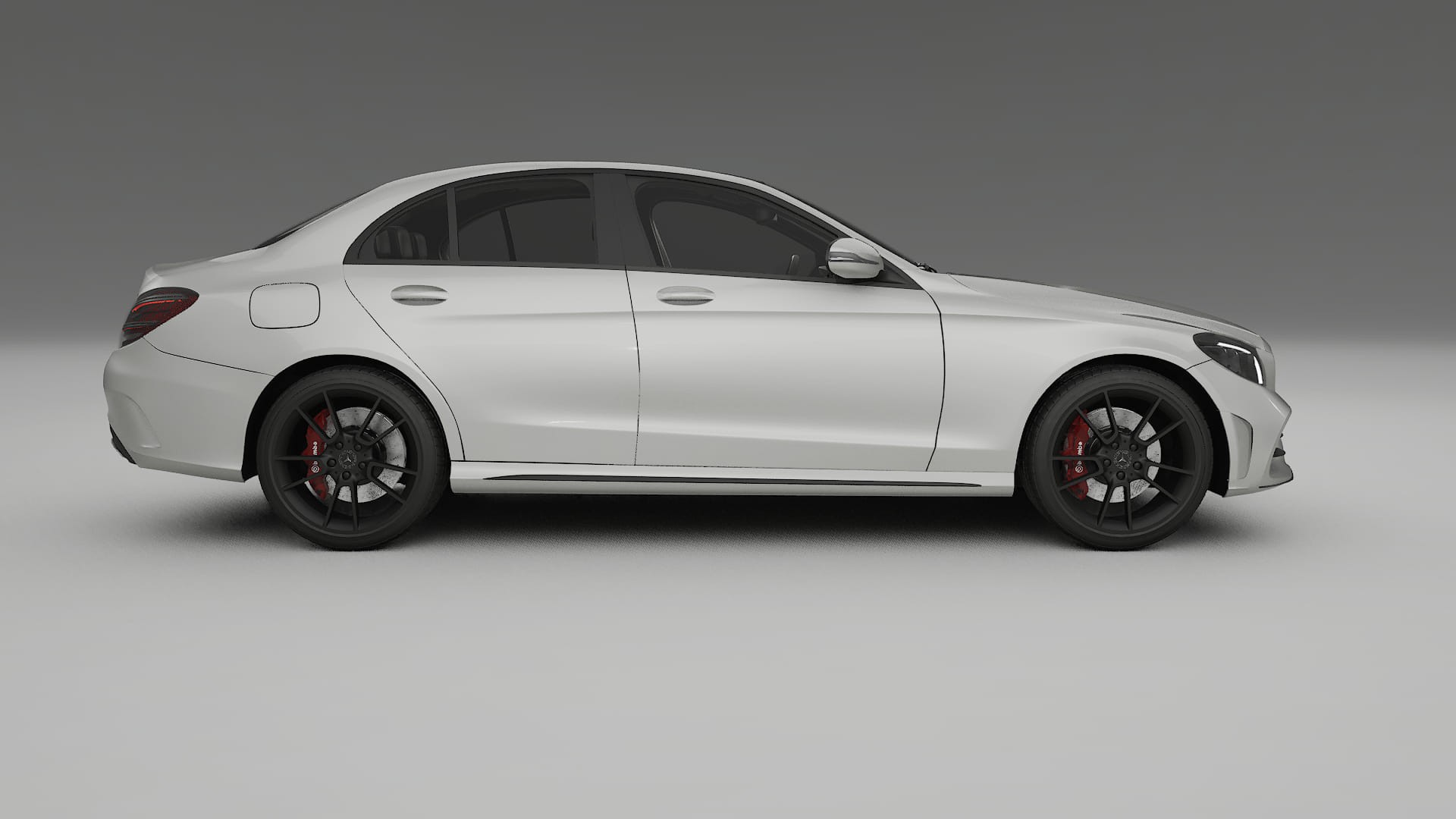 Mercedes C Class W205 AMG sedan TPU Lackskyddsfilm | PEARL Färgskiftande PPF – Komplett Förskuret Kit