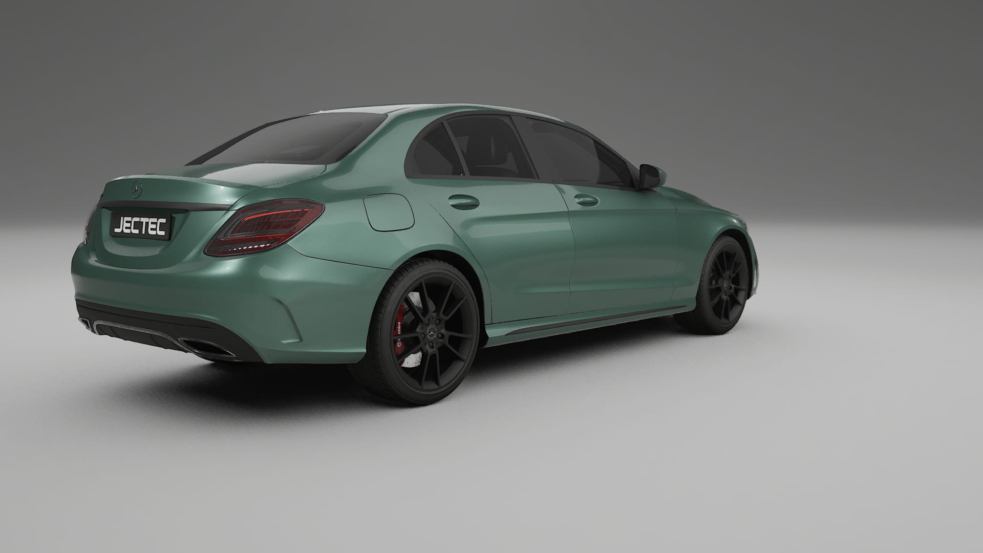 Mercedes C Class W205 AMG sedan TPU Lackskyddsfilm | EVERGREEN Färgskiftande PPF – Komplett Förskuret Kit