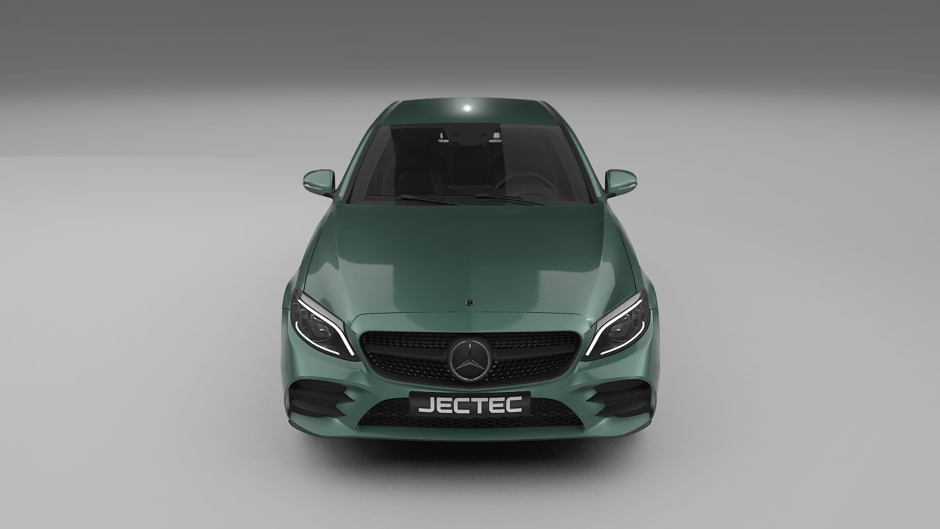 Mercedes C Class W205 AMG sedan TPU Lackskyddsfilm | EVERGREEN Färgskiftande PPF – Komplett Förskuret Kit