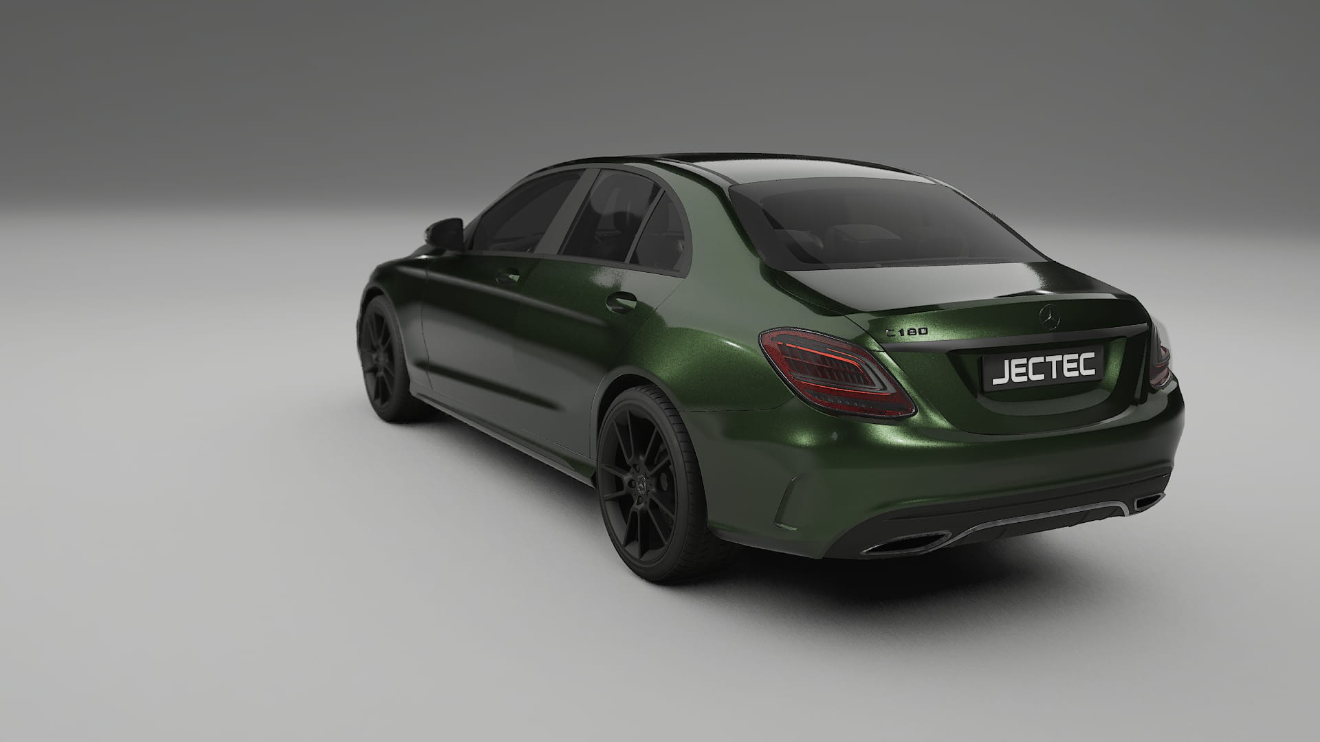 Mercedes C Class W205 AMG sedan TPU Lackskyddsfilm | LAGOON Färgskiftande PPF – Komplett Förskuret Kit