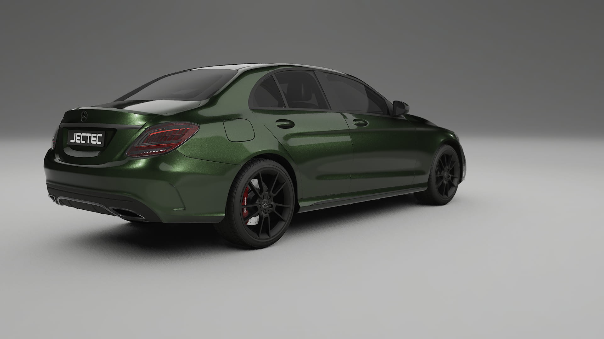 Mercedes C Class W205 AMG sedan TPU Lackskyddsfilm | LAGOON Färgskiftande PPF – Komplett Förskuret Kit