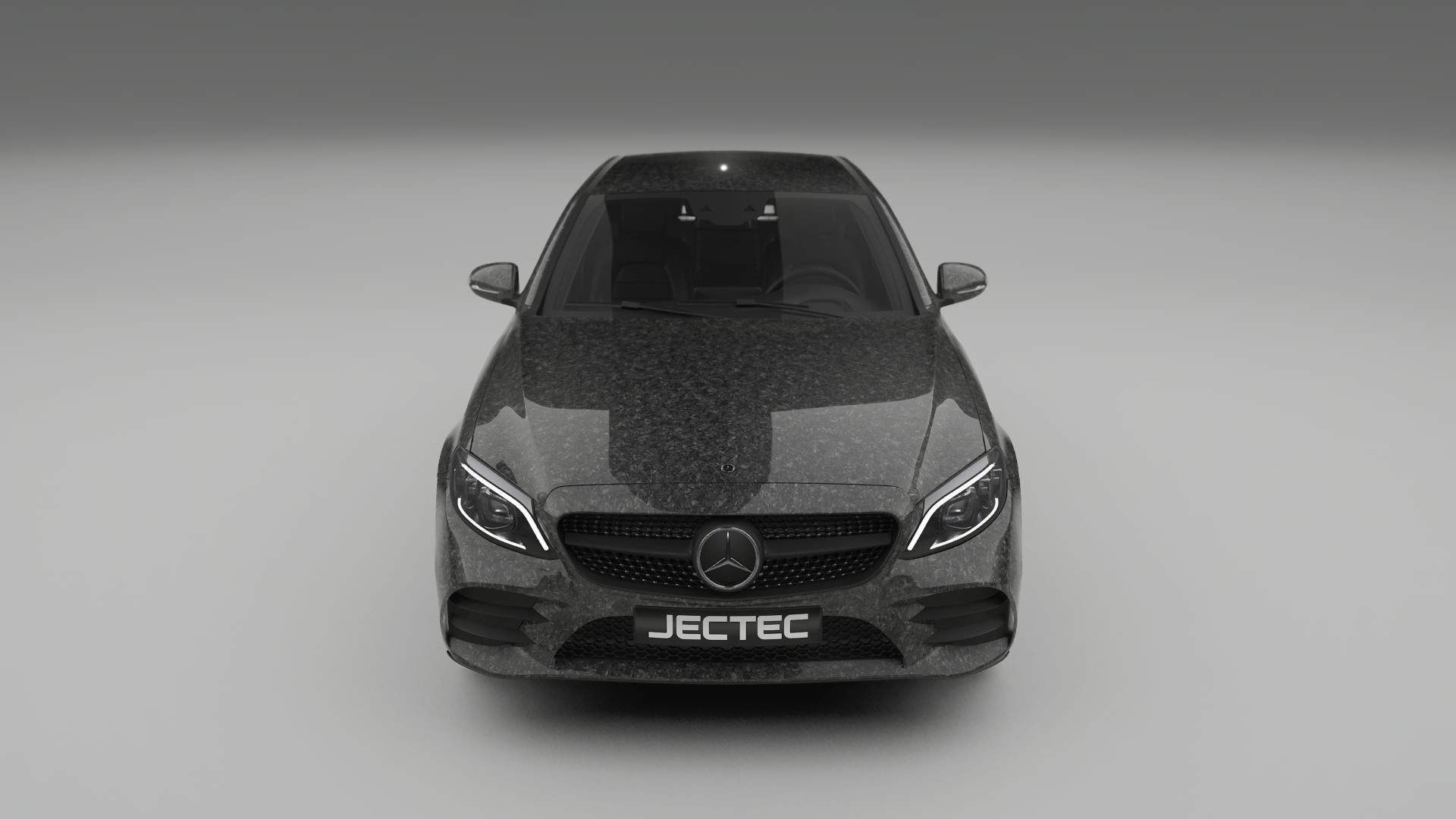 Mercedes C Class W205 AMG sedan TPU Lackskyddsfilm | FORGED S Färgskiftande PPF – Komplett Förskuret Kit