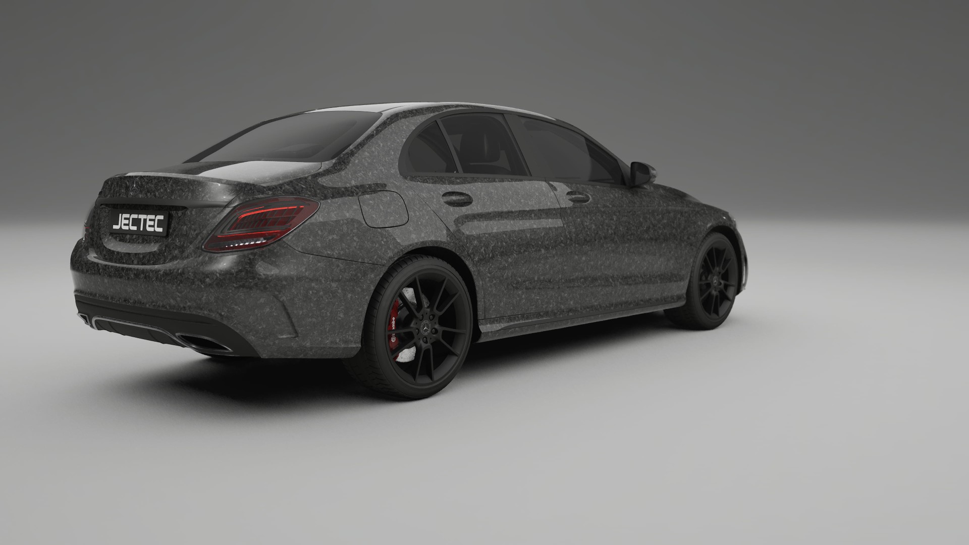 Mercedes C Class W205 AMG sedan TPU Lackskyddsfilm | FORGED S Färgskiftande PPF – Komplett Förskuret Kit