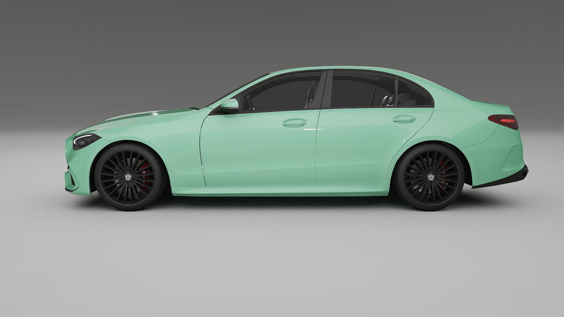 Mercedes C Class W206 TPU Lackskyddsfilm | DUSTY Färgskiftande PPF – Komplett Förskuret Kit