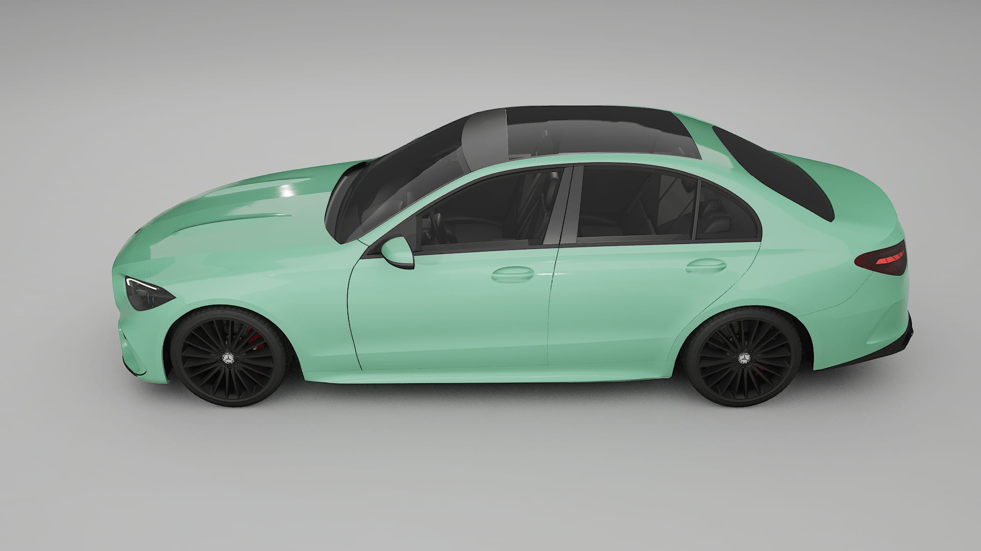 Mercedes C Class W206 TPU Lackskyddsfilm | DUSTY Färgskiftande PPF – Komplett Förskuret Kit