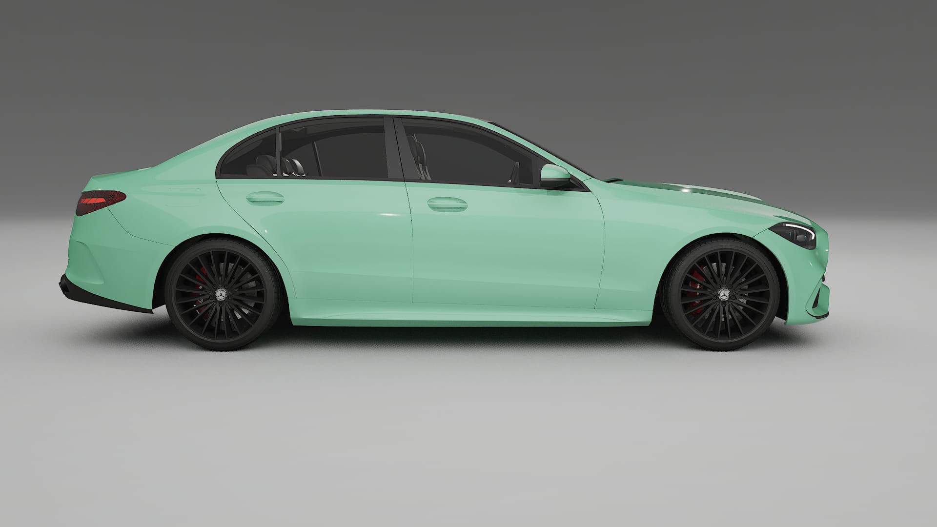 Mercedes C Class W206 TPU Lackskyddsfilm | DUSTY Färgskiftande PPF – Komplett Förskuret Kit