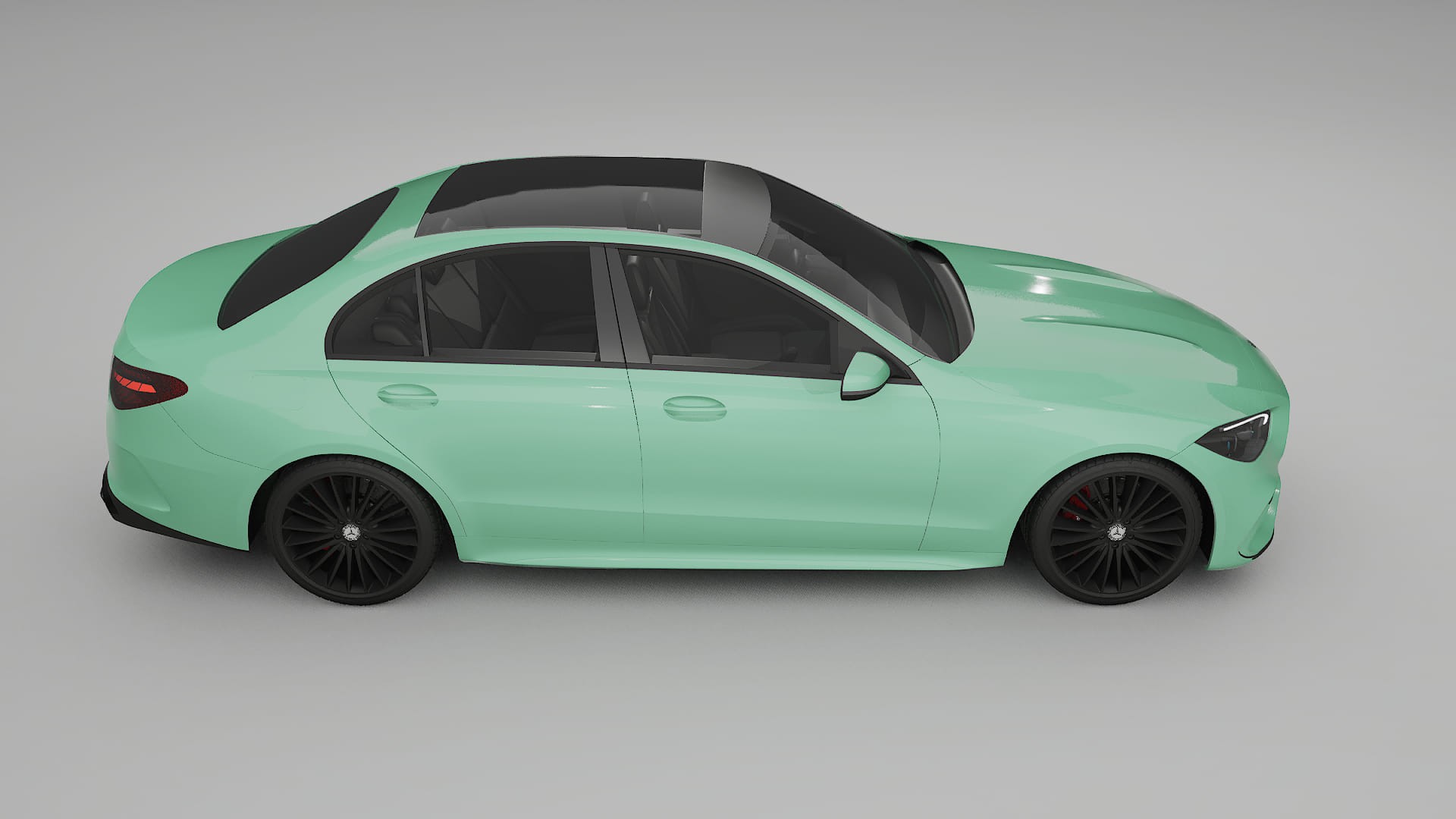 Mercedes C Class W206 TPU Lackskyddsfilm | DUSTY Färgskiftande PPF – Komplett Förskuret Kit