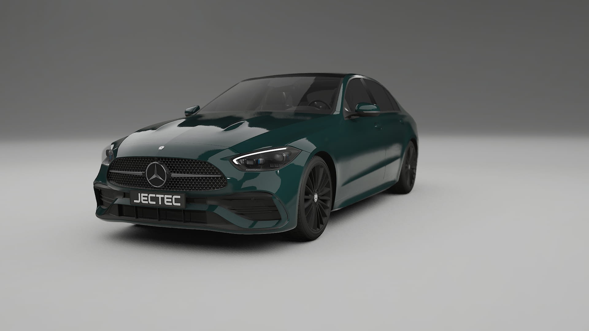 Mercedes C Class W206 TPU Lackskyddsfilm | INFERNO Färgskiftande PPF – Komplett Förskuret Kit