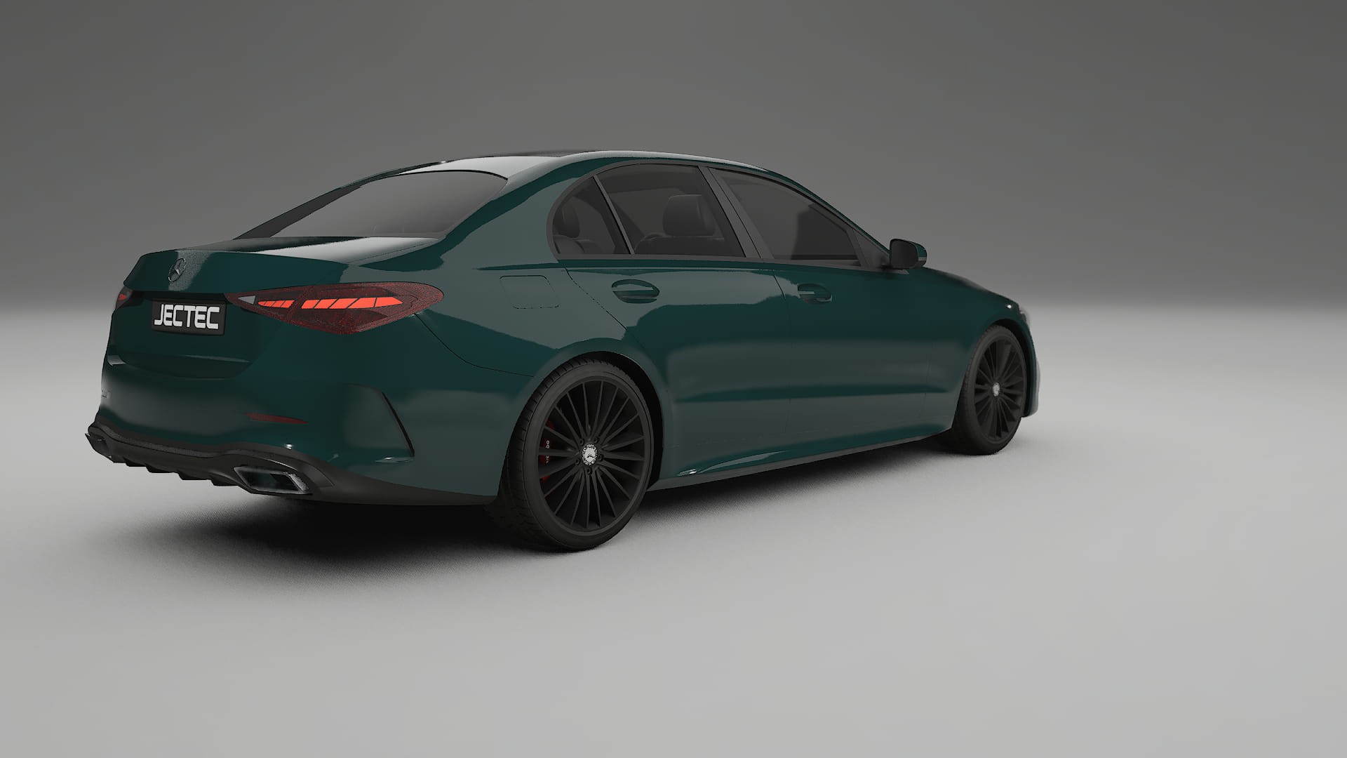 Mercedes C Class W206 TPU Lackskyddsfilm | INFERNO Färgskiftande PPF – Komplett Förskuret Kit